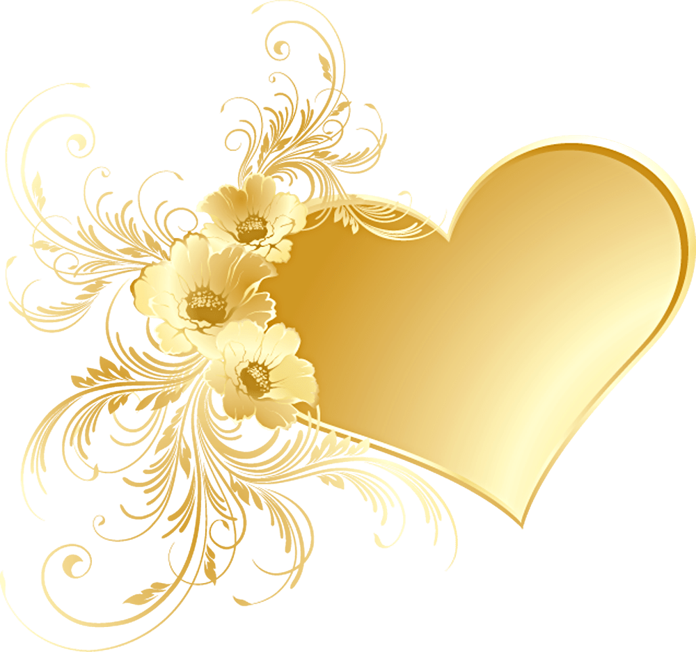 Golden Heart Wallpapers Top Free Golden Heart Backgrounds