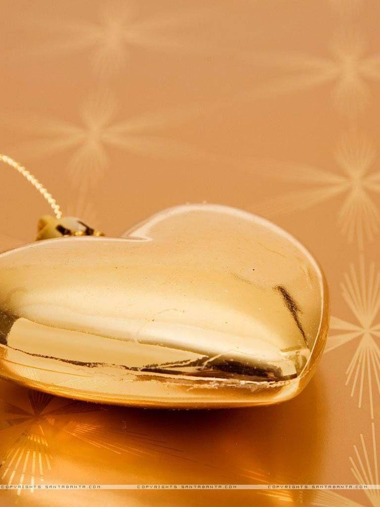 Golden Heart Wallpapers Top Free Golden Heart Backgrounds