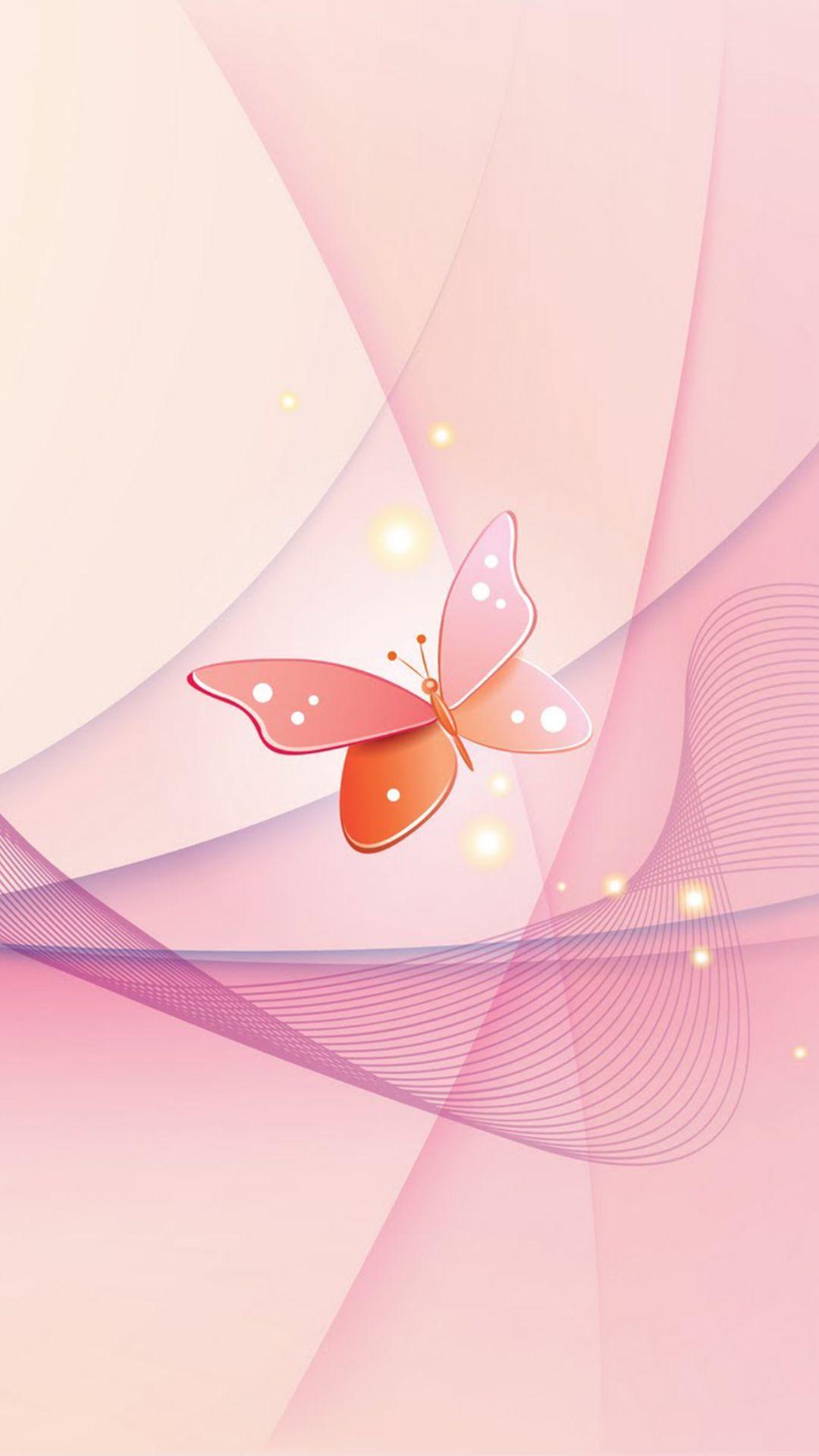 Pink Butterfly Phone Wallpapers Top Free Pink Butterfly Phone