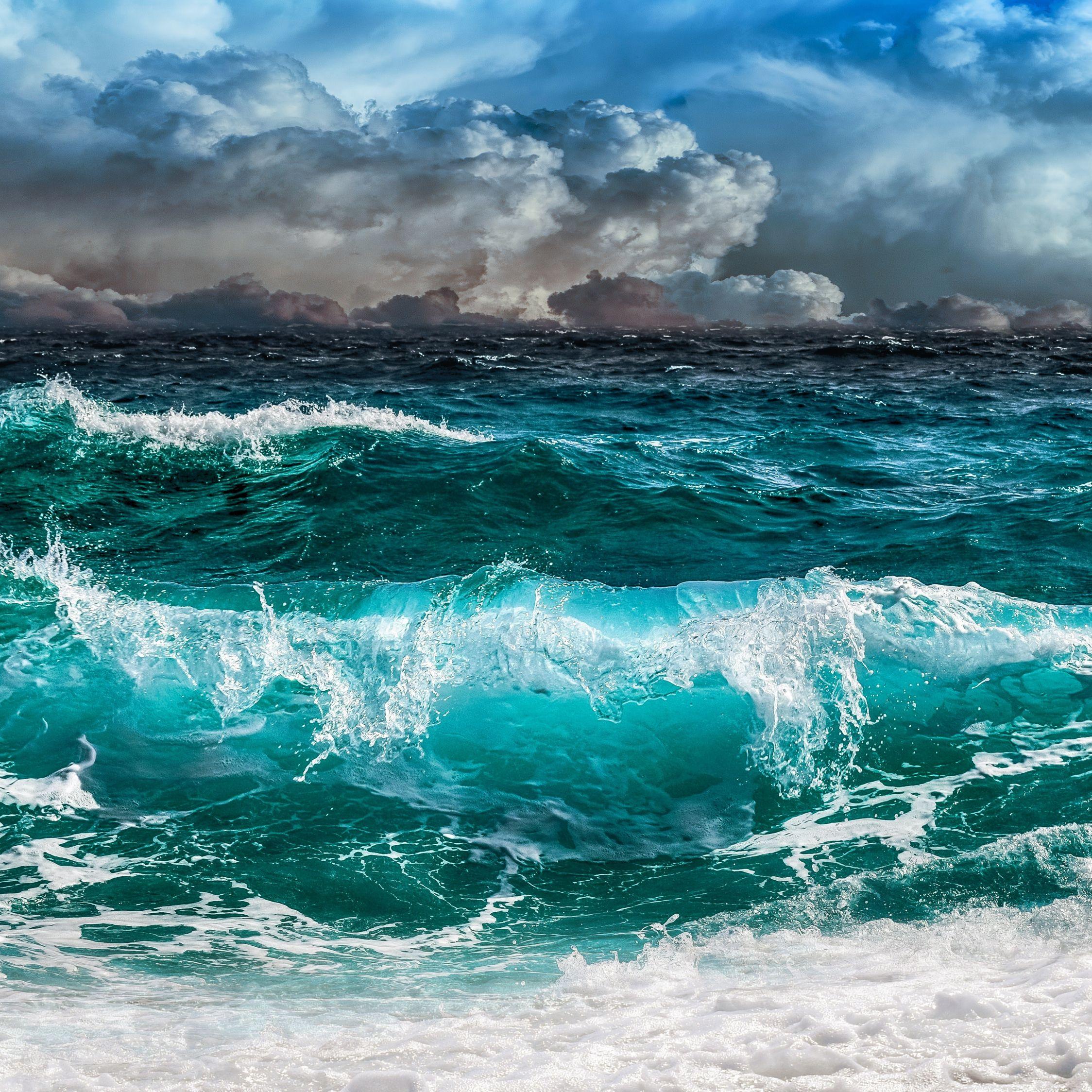 Waves iPad Wallpapers Top Free Waves iPad Backgrounds WallpaperAccess