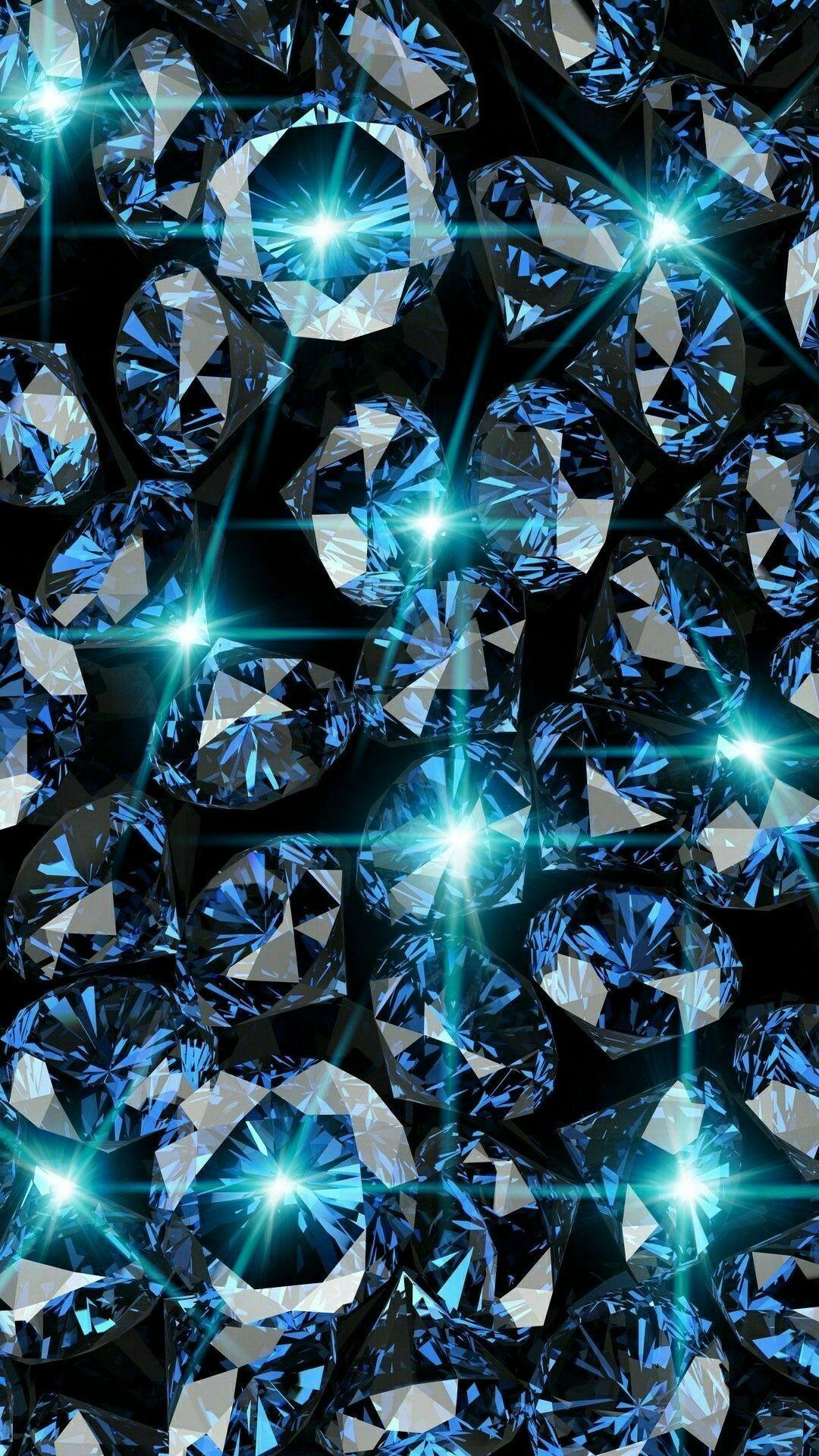 Blue Diamond iPhone Wallpapers Top Free Blue Diamond iPhone