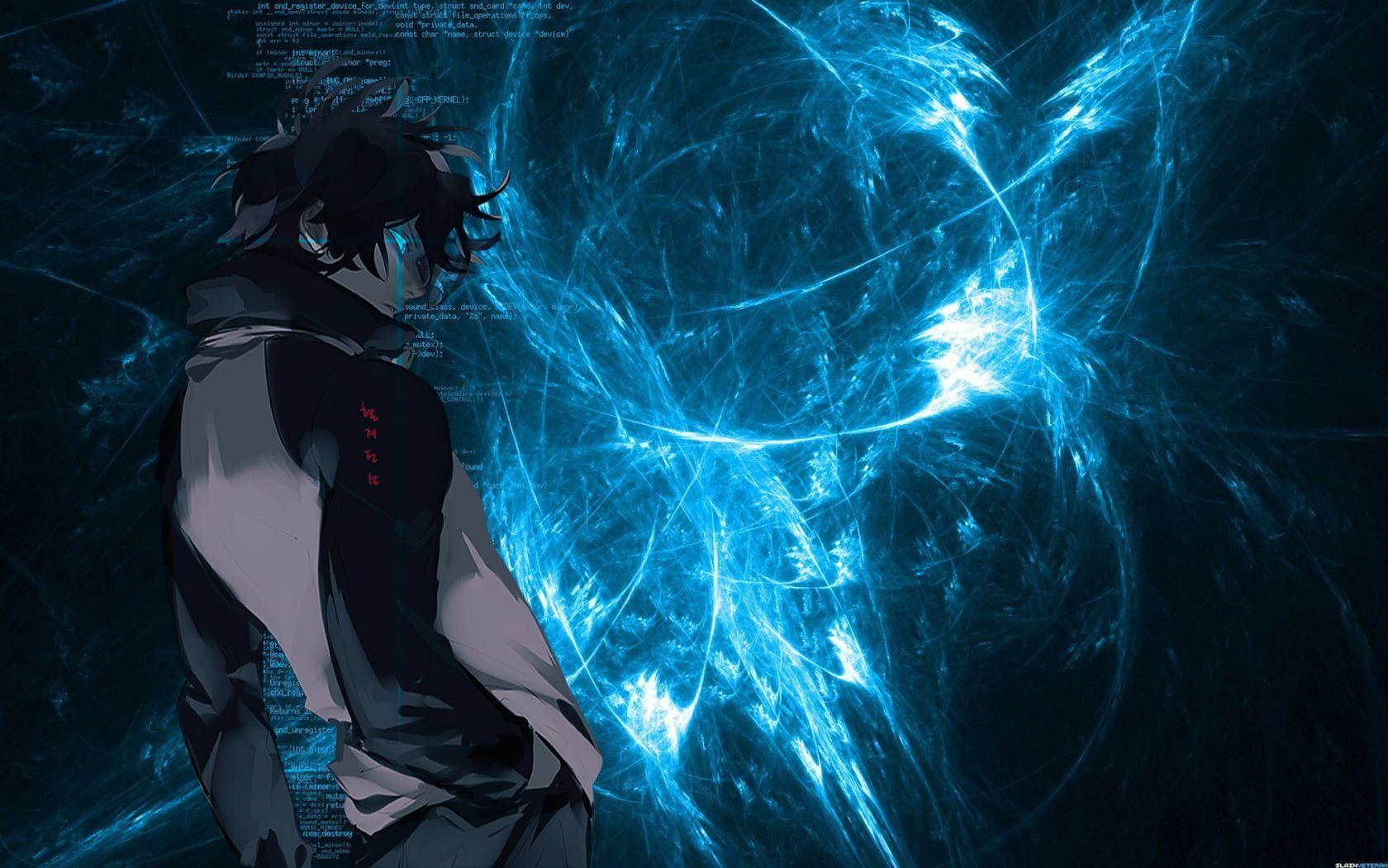 837 Wallpaper Anime Boy Blue My