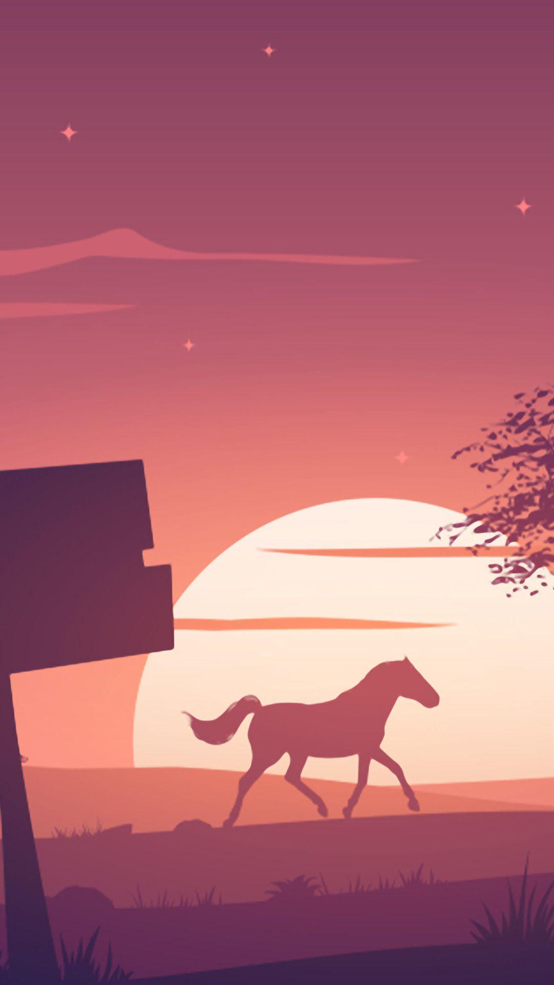 Horse Minimalist Wallpapers Top Free Horse Minimalist Backgrounds