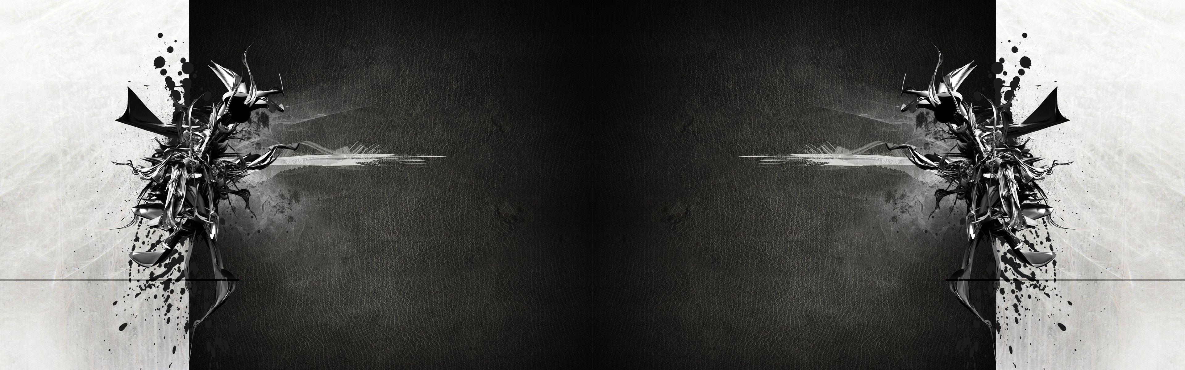 Black and White Dual Monitor Wallpapers Top Free Black and White Dual