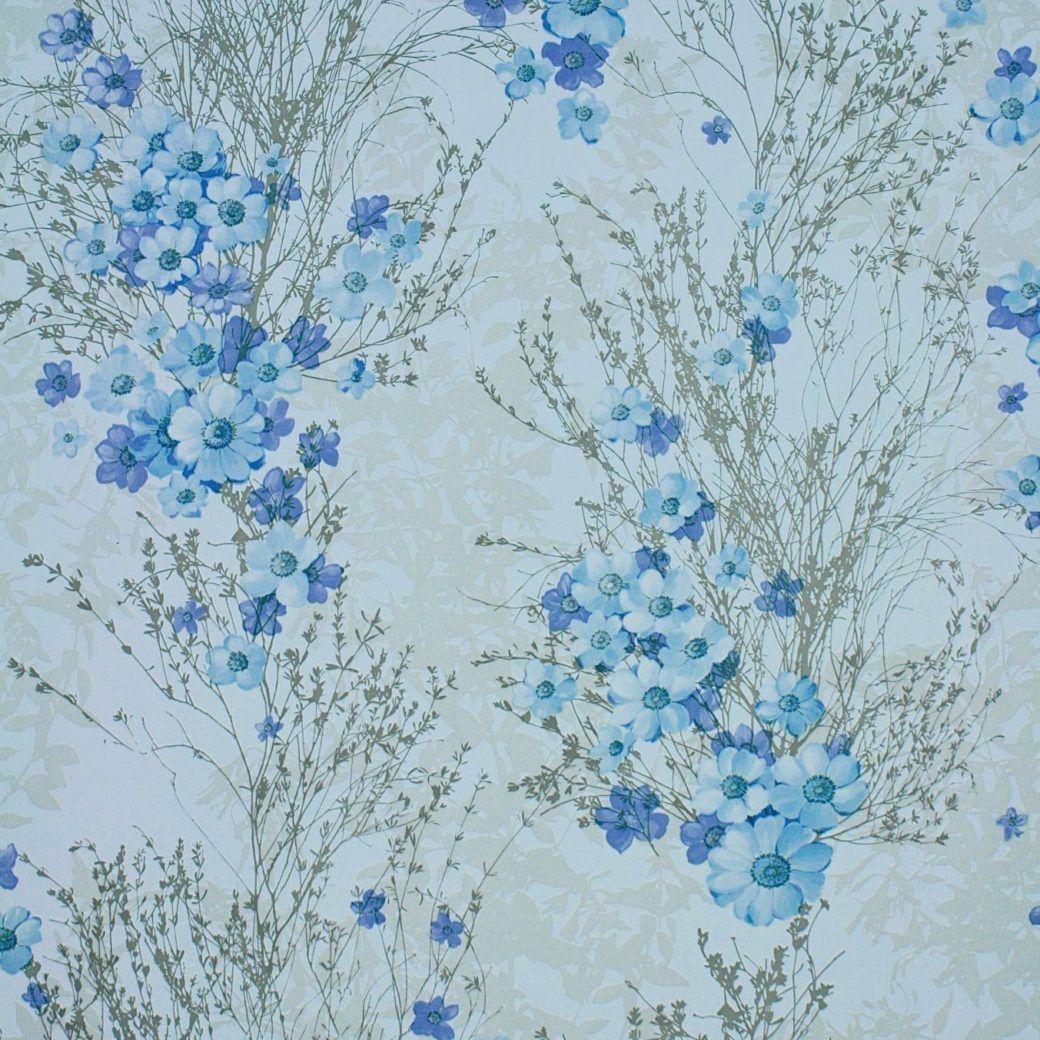 Blue Floral Vintage Wallpapers Top Free Blue Floral Vintage