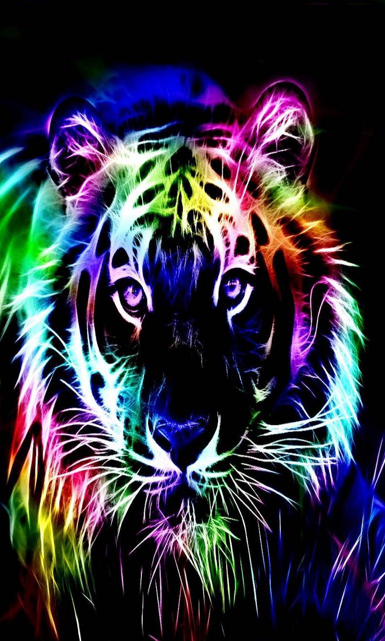 Galaxy Tiger Wallpapers Top Free Galaxy Tiger Backgrounds