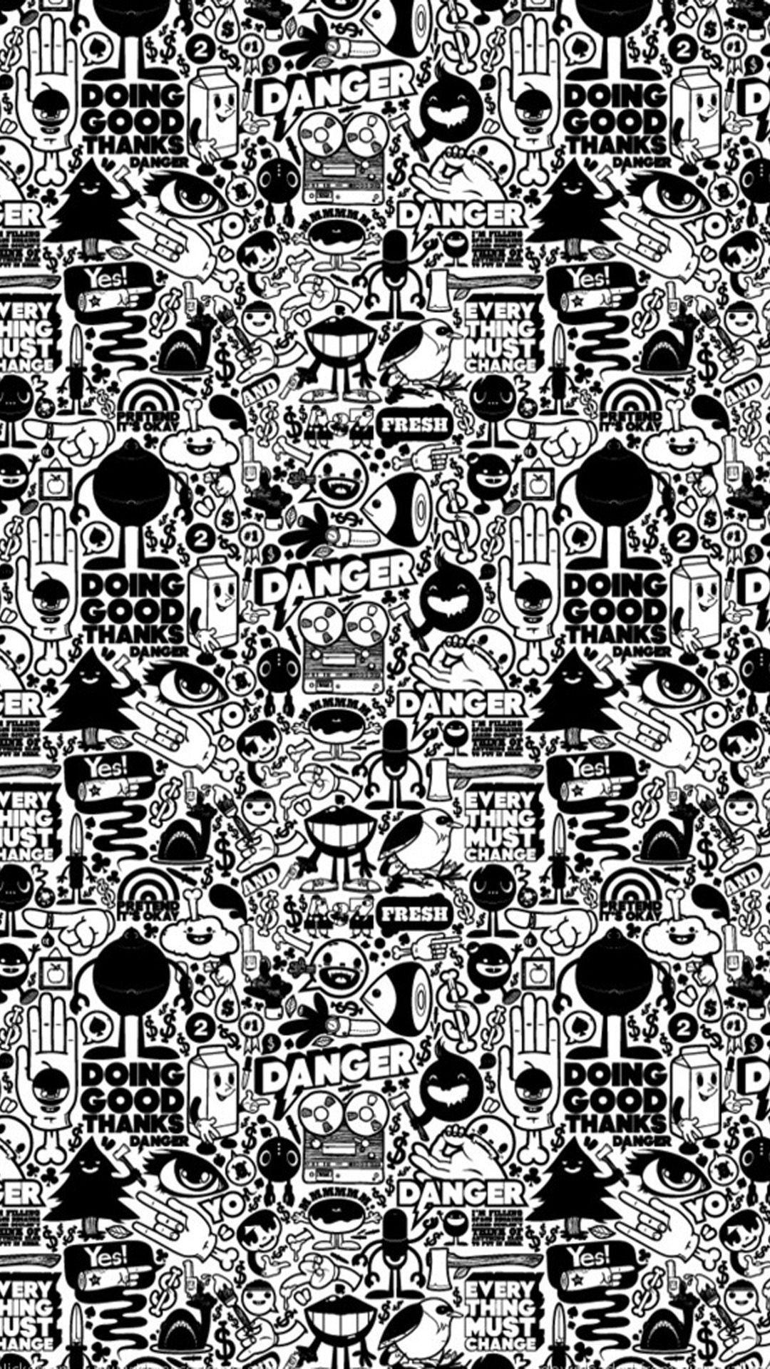Black and White Pop Art Wallpapers Top Free Black and White Pop Art