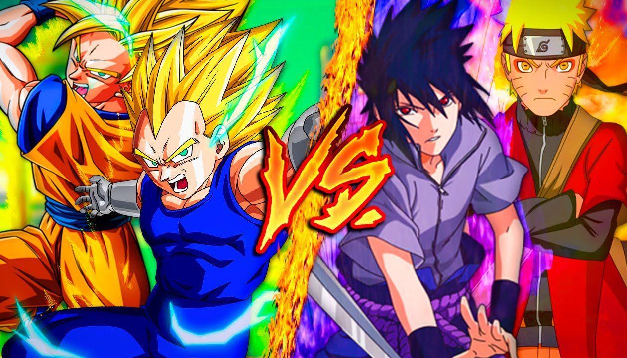 Naruto vs Goku Wallpapers Top Free Naruto vs Goku Backgrounds