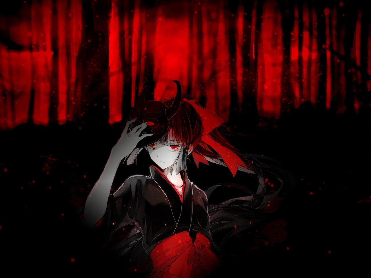 Blood Anime Girl Wallpapers Top Free Blood Anime Girl Backgrounds