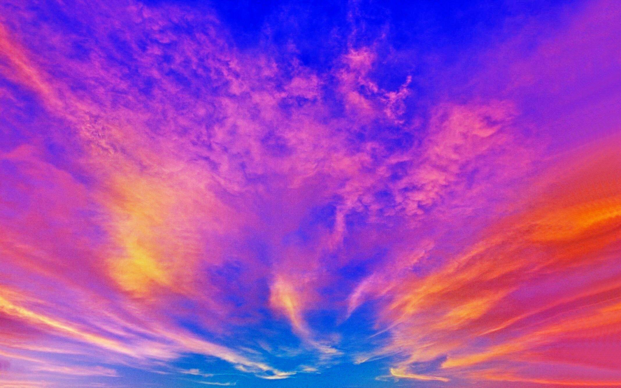 Purple Blue Sky Wallpapers Top Free Purple Blue Sky Backgrounds