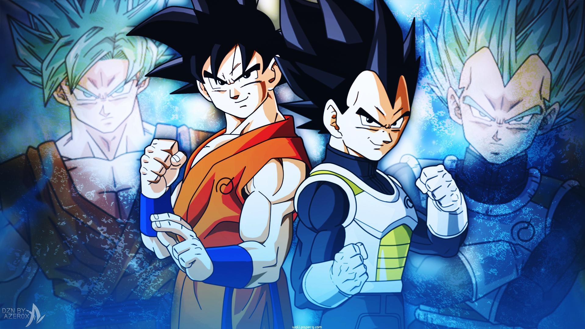 Goku and Vegeta Blue Wallpapers Top Free Goku and Vegeta Blue Backgrounds WallpaperAccess
