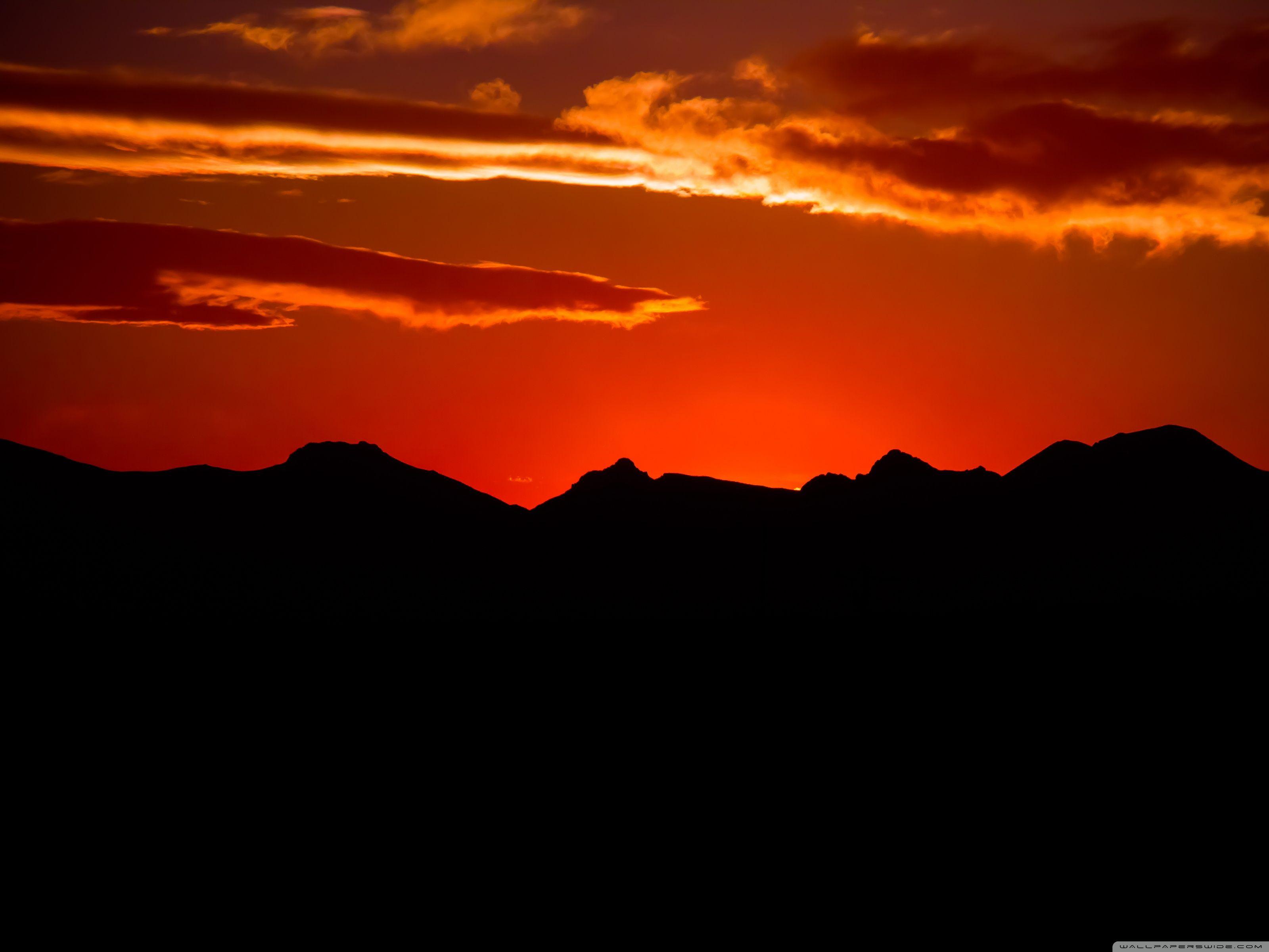 Orange Sky Wallpapers Top Free Orange Sky Backgrounds WallpaperAccess