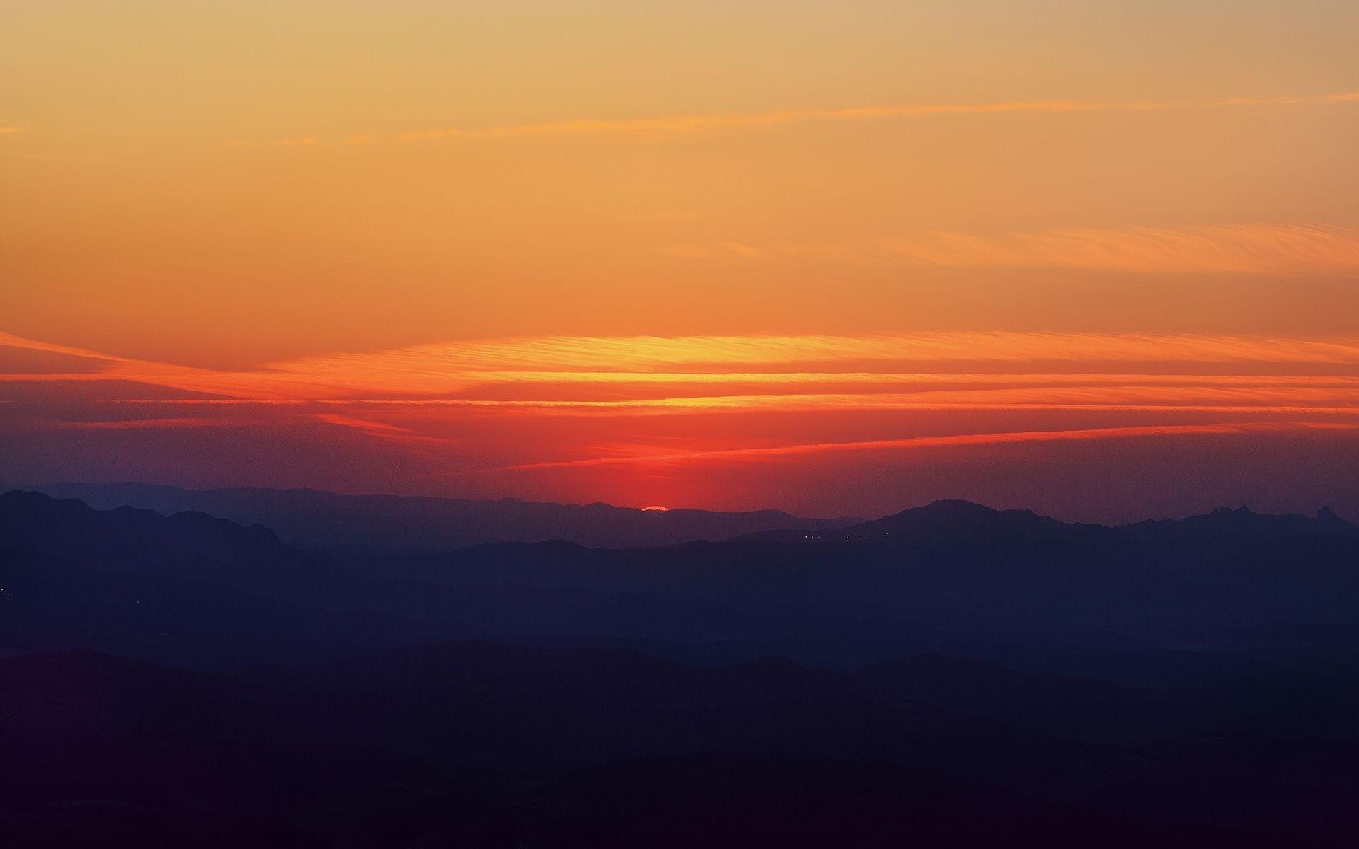 Orange Sky Wallpapers Top Free Orange Sky Backgrounds WallpaperAccess