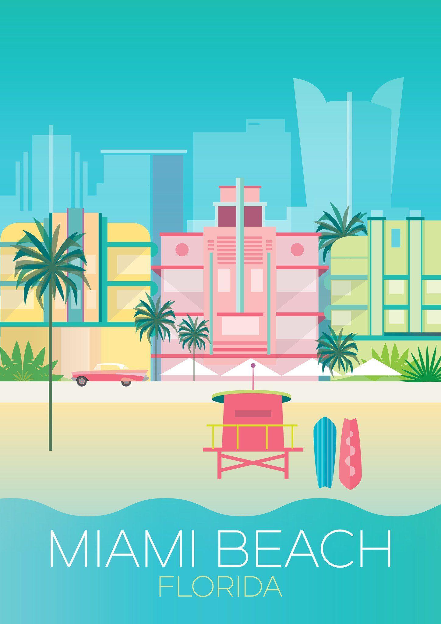 Miami Art Deco Wallpapers Top Free Miami Art Deco Backgrounds