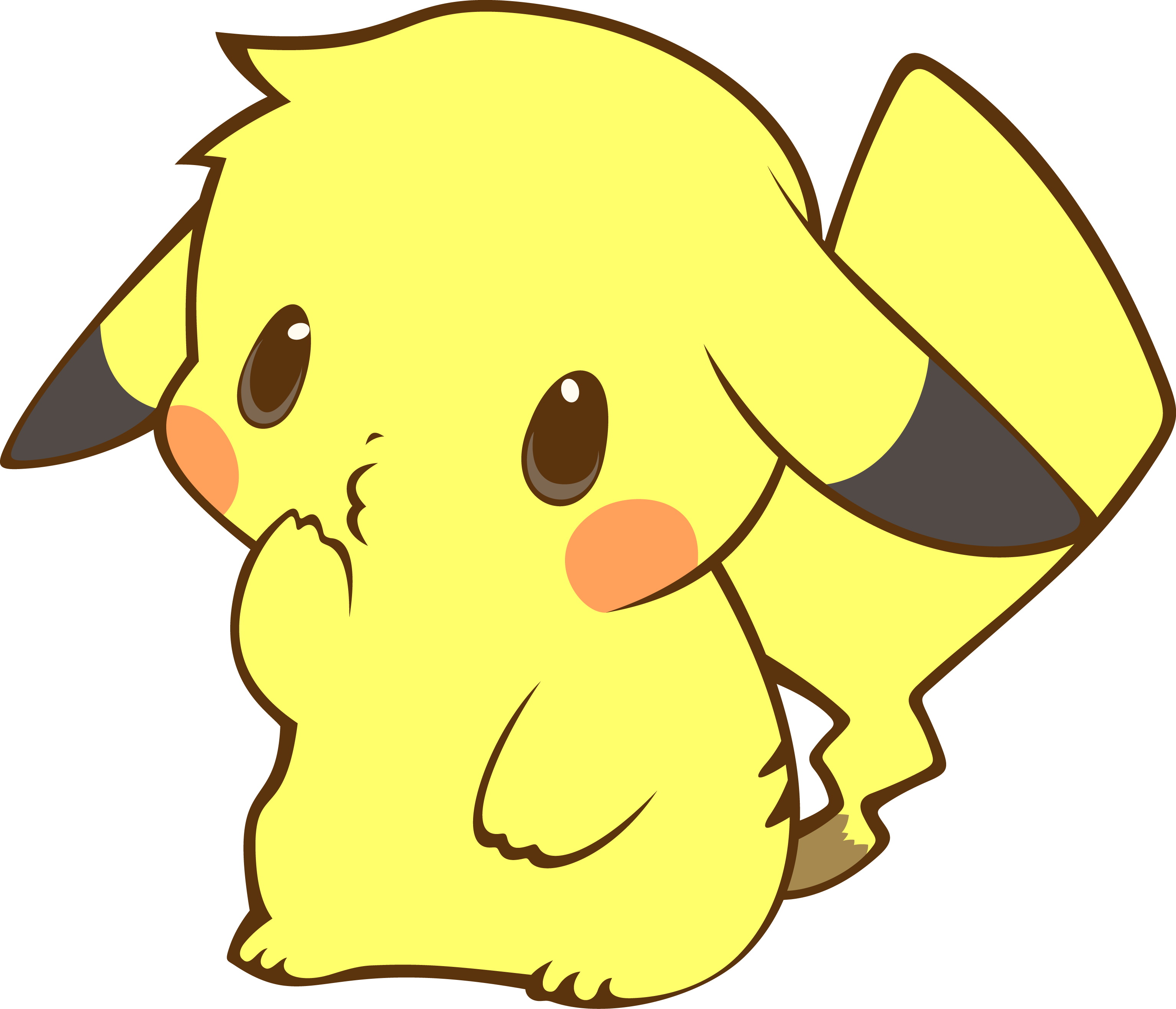 Cute Pikachu Wallpapers Top Free Cute Pikachu Backgrounds