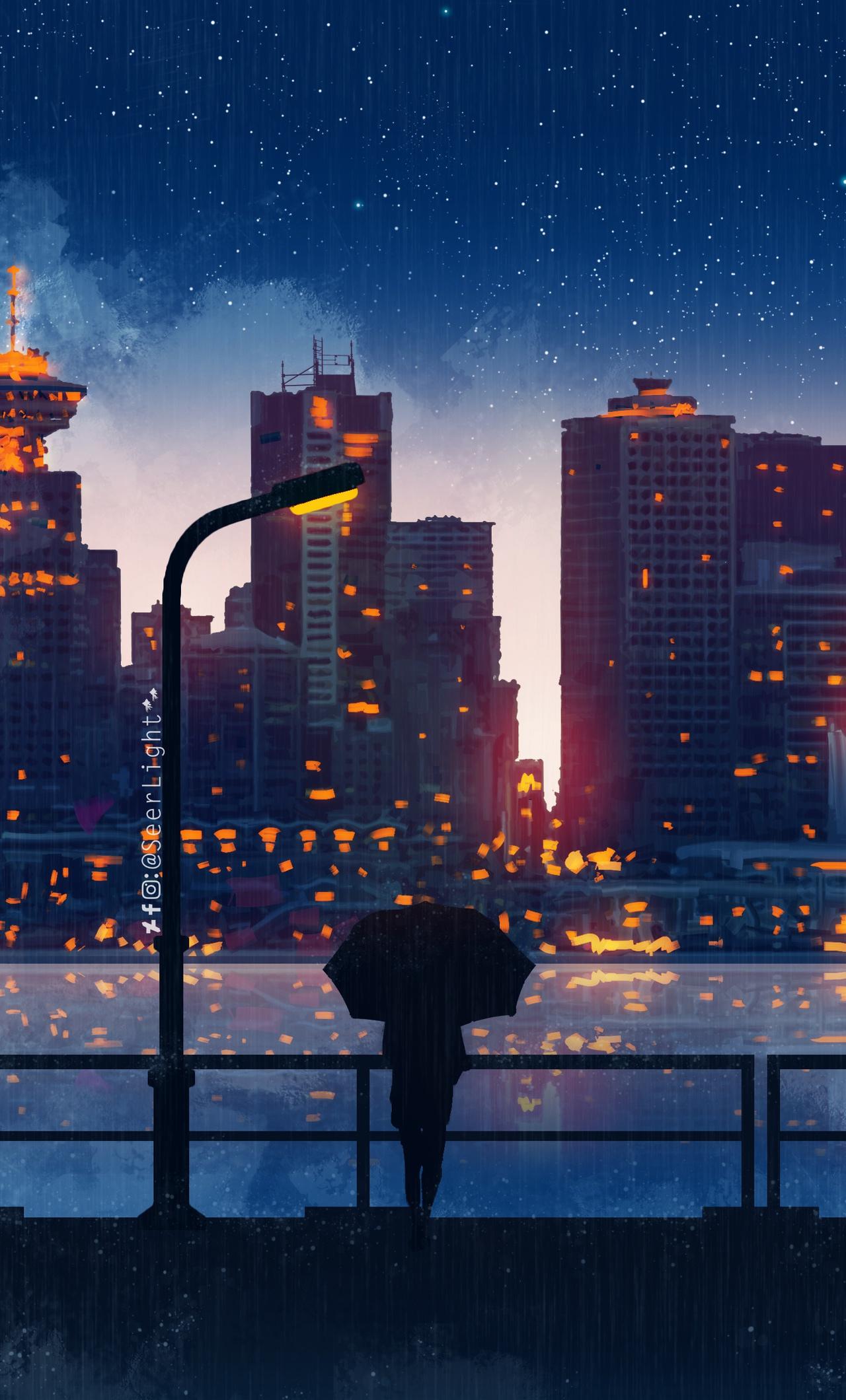 Rain Anime iPhone Wallpapers Top Free Rain Anime iPhone