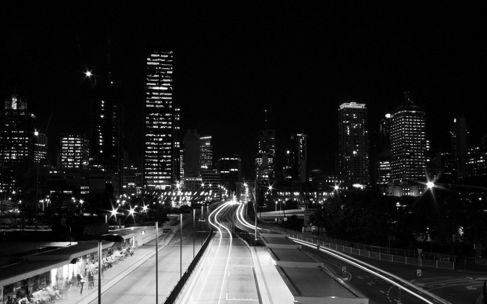 Black and White Aesthetic City Computer Wallpapers Top Free Black and