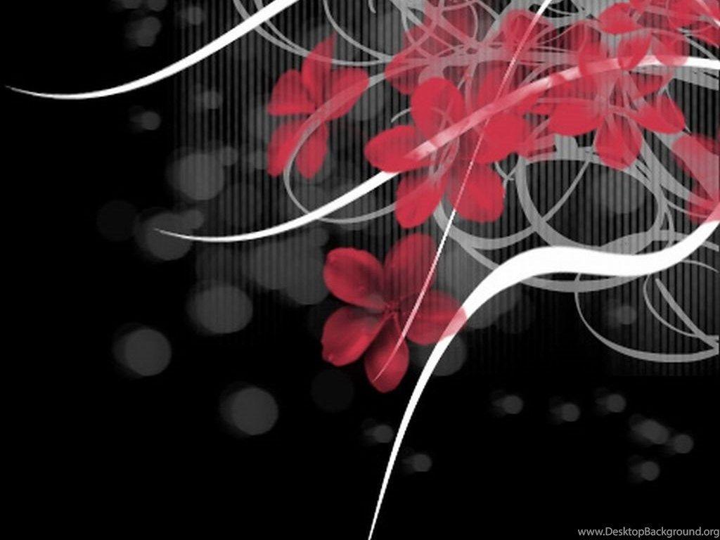 Red and Black Floral Wallpapers Top Free Red and Black Floral