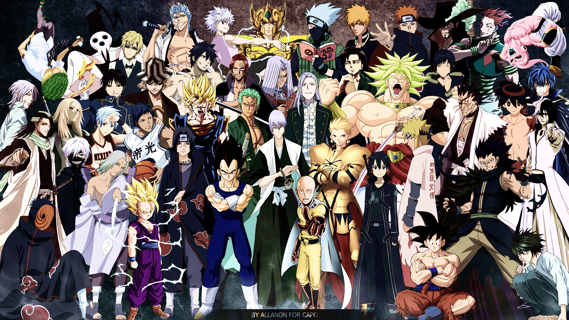 Anime Mashup HD Wallpapers Top Free Anime Mashup HD Backgrounds