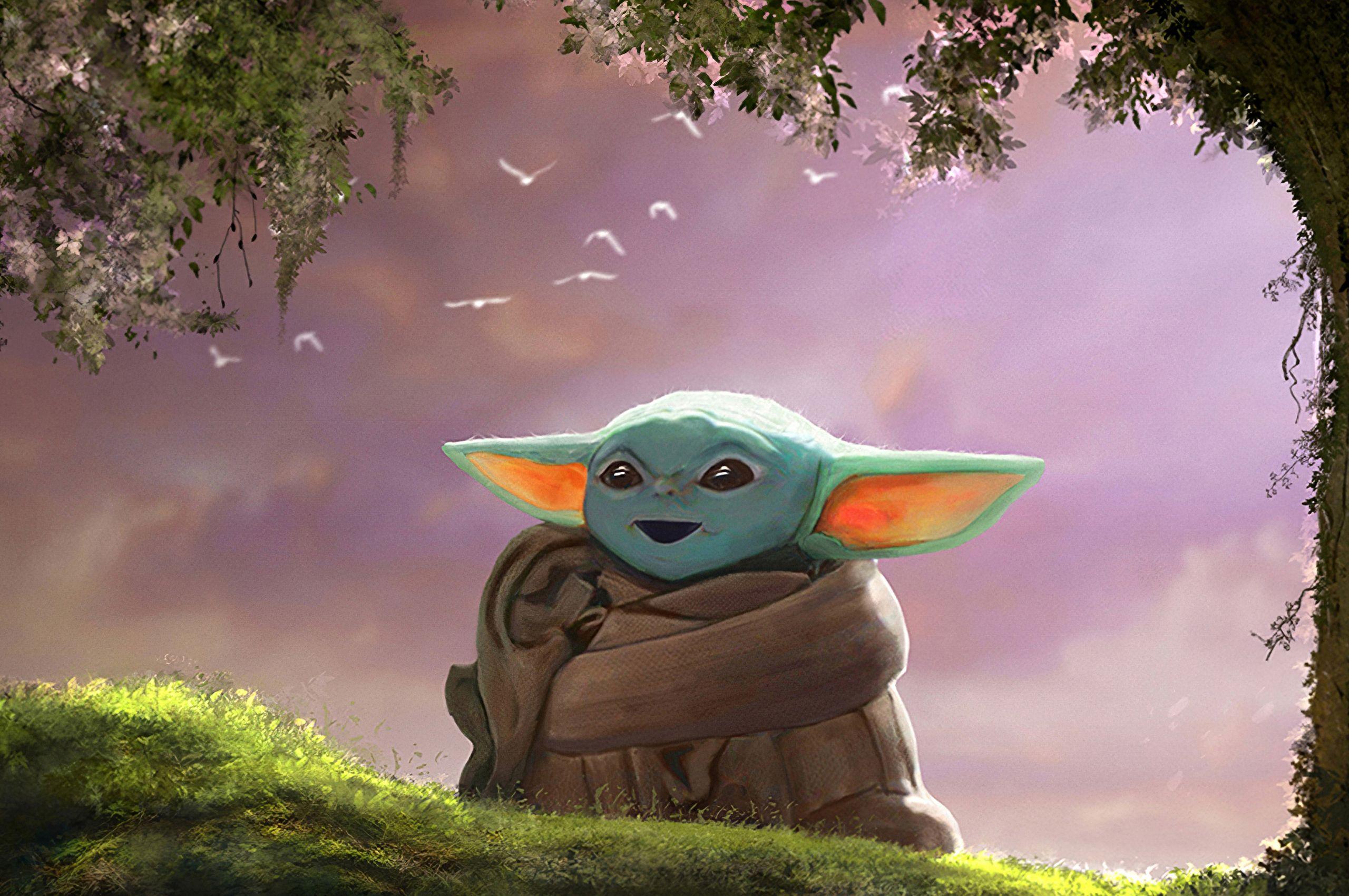 Baby Yoda Aesthetic Wallpapers Top Free Baby Yoda Aesthetic