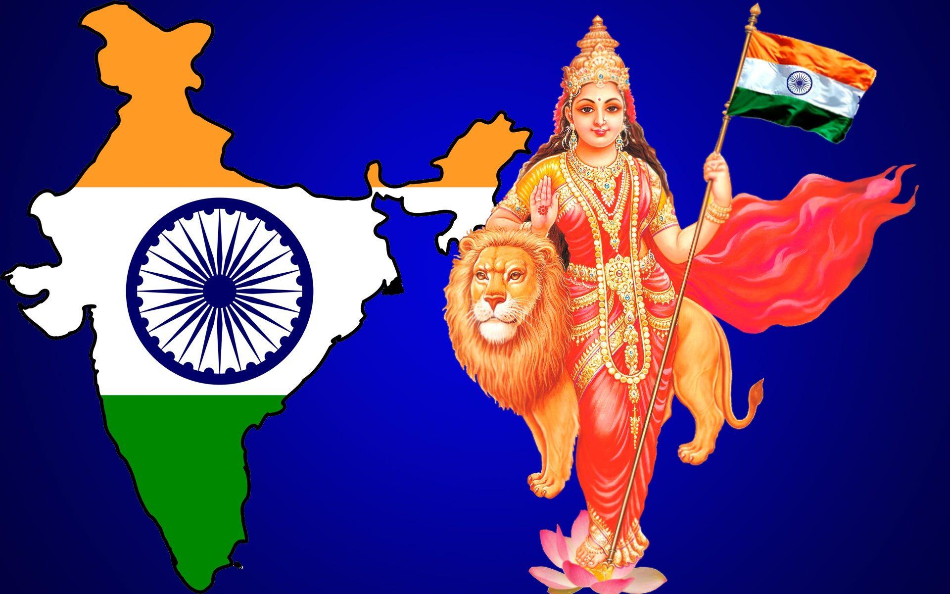 Bharat Mata Wallpapers Top Free Bharat Mata Backgrounds WallpaperAccess