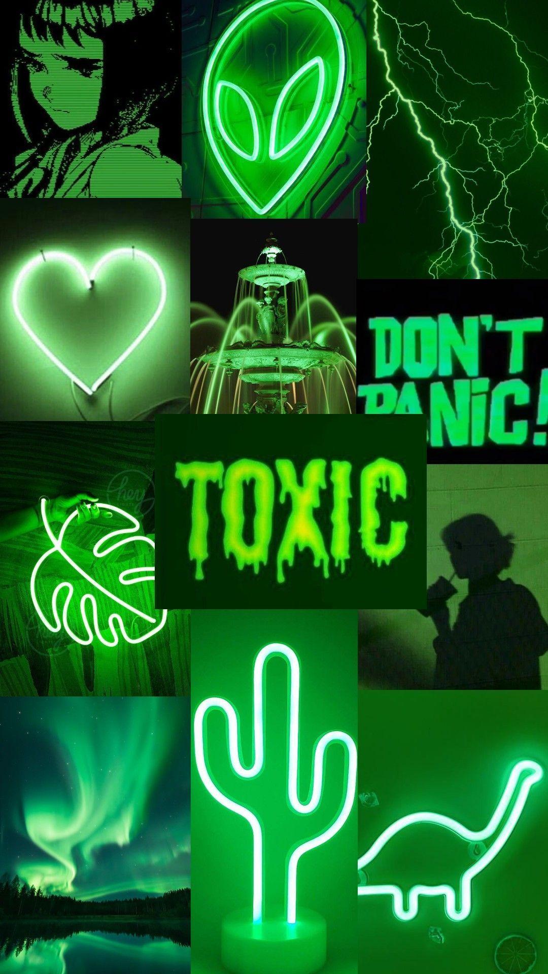 Green Toxic Wallpapers Top Free Green Toxic Backgrounds WallpaperAccess
