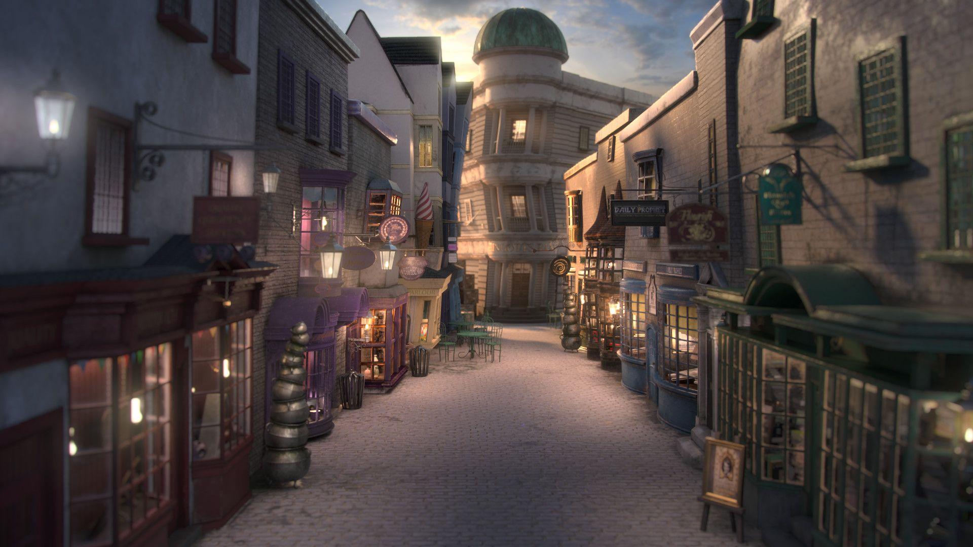 Diagon Alley Harry Potter Wallpapers Top Free Diagon Alley Harry