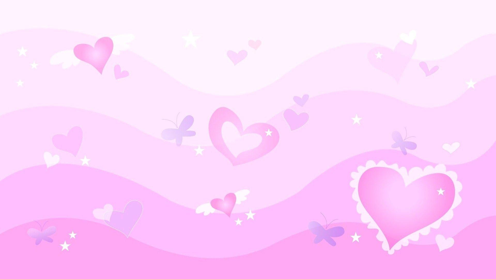 Pink Heart Wallpapers Top Free Pink Heart Backgrounds WallpaperAccess