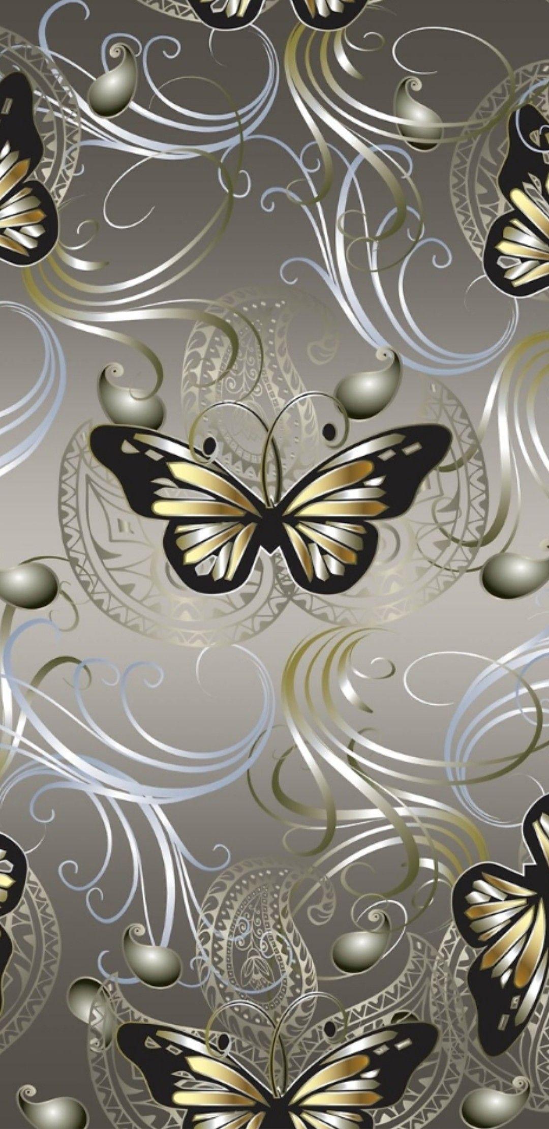 Black and Gold Butterfly Wallpapers Top Free Black and Gold Butterfly Backgrounds