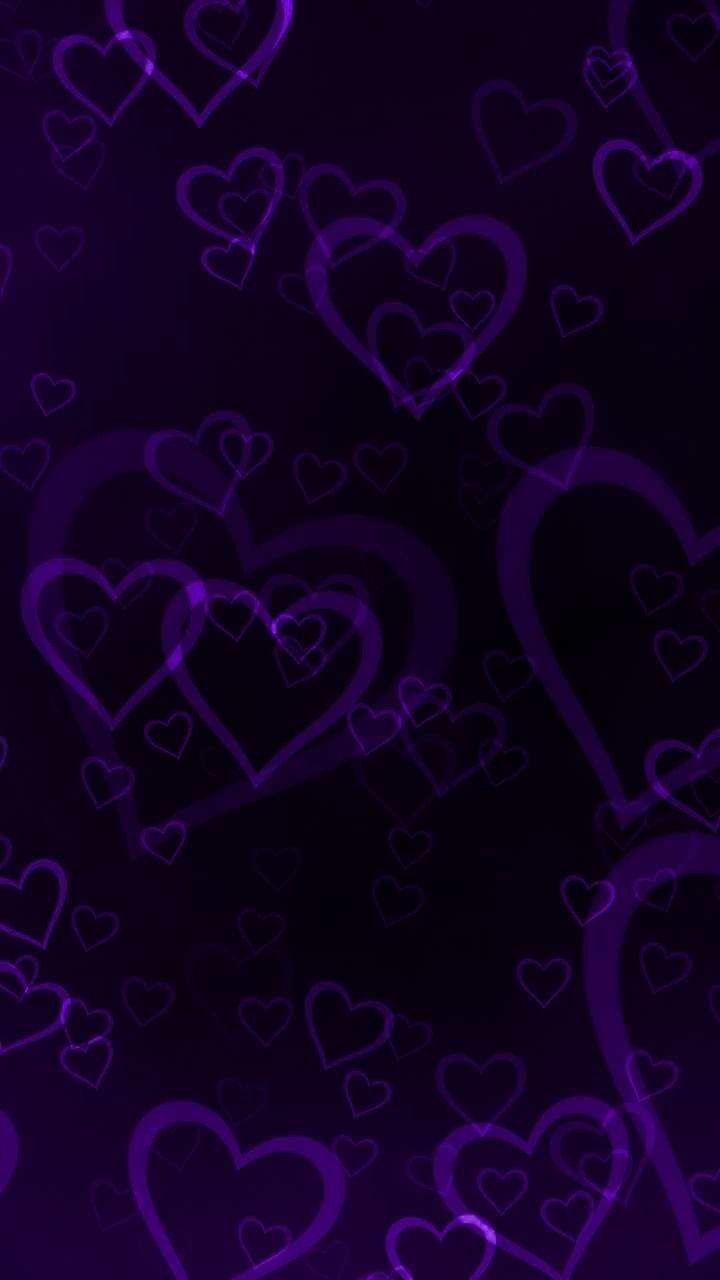 Black and Purple Heart Wallpapers Top Free Black and Purple Heart