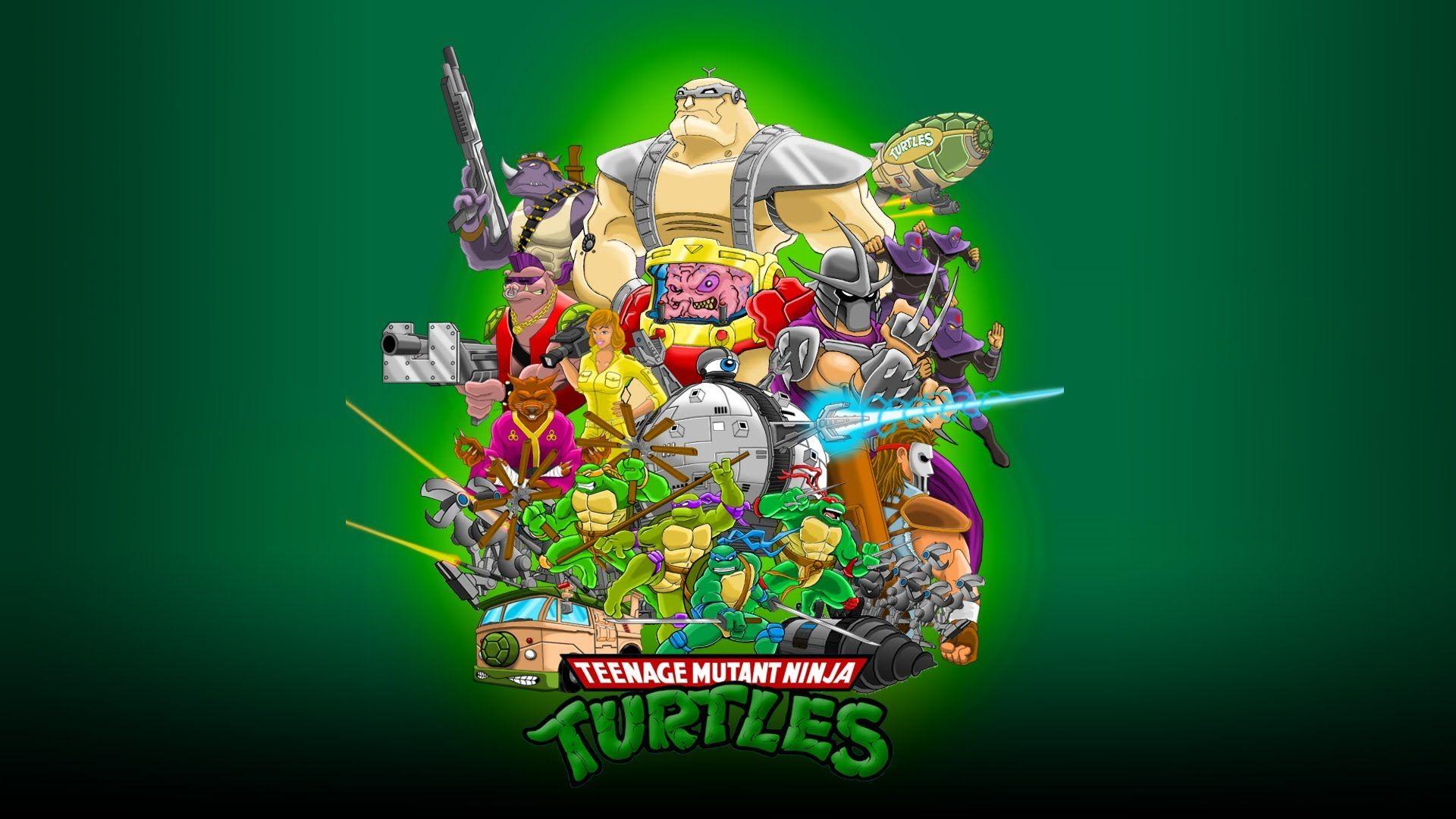 Teenage Mutant Ninja Turtles 1987 Wallpapers Top Free
