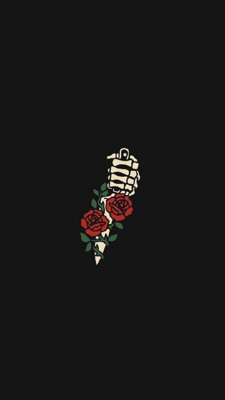 Emo Roses Wallpapers Top Free Emo Roses Backgrounds WallpaperAccess