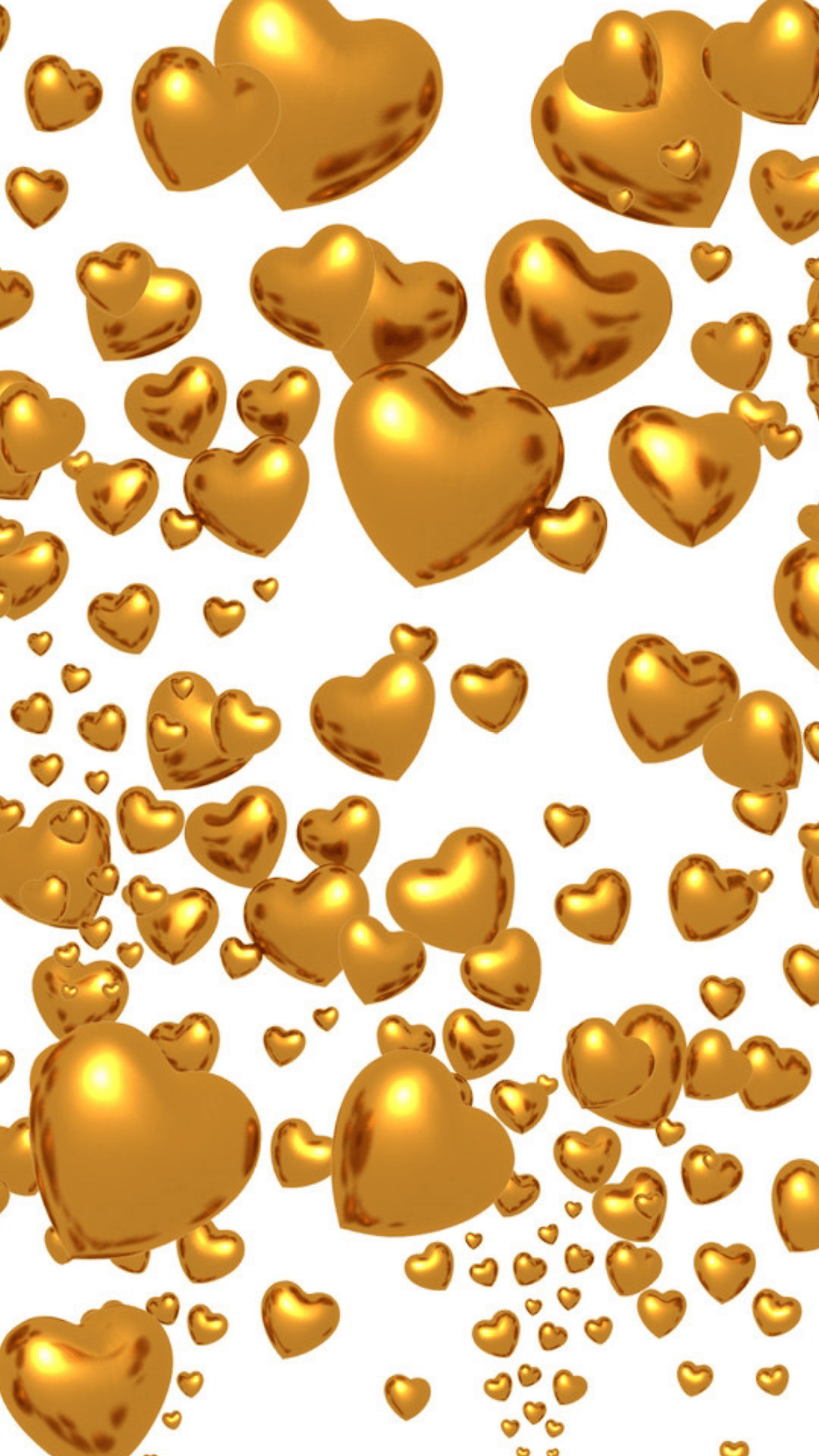Golden Heart Wallpapers Top Free Golden Heart Backgrounds
