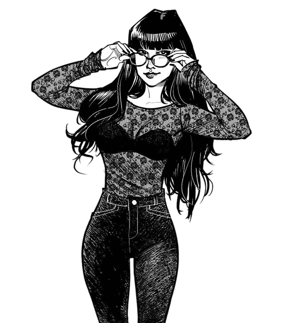 Girl with Glasses Drawing Tumblr Wallpapers Top Free Girl with