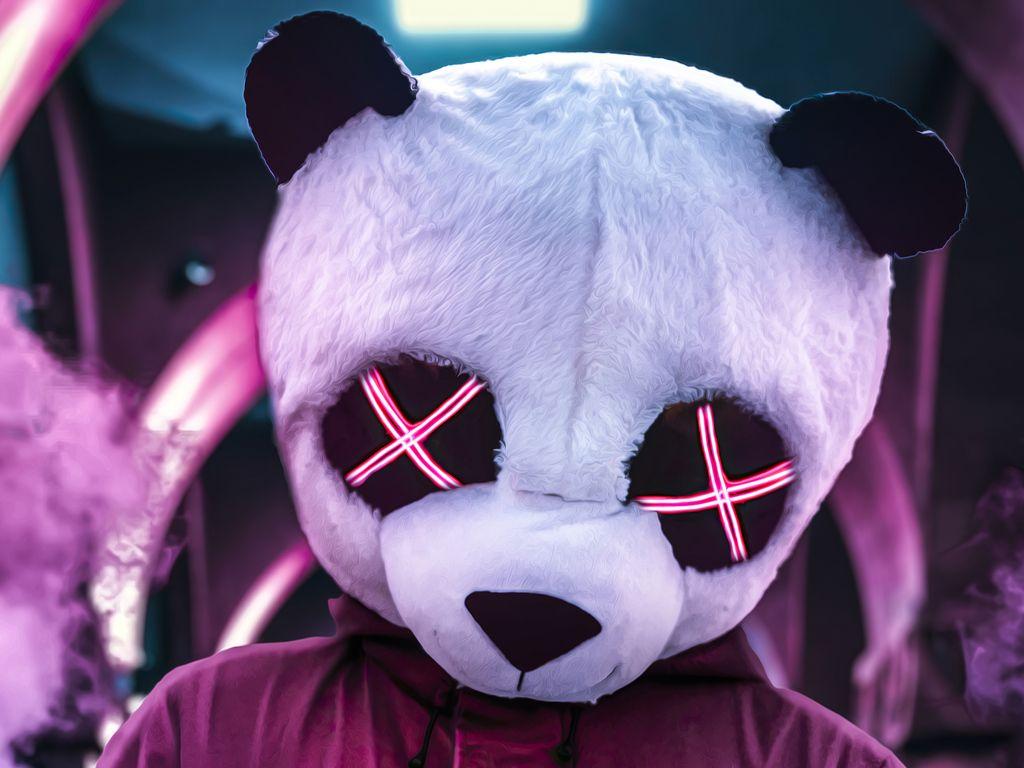 Neon Panda Wallpapers Top Free Neon Panda Backgrounds WallpaperAccess