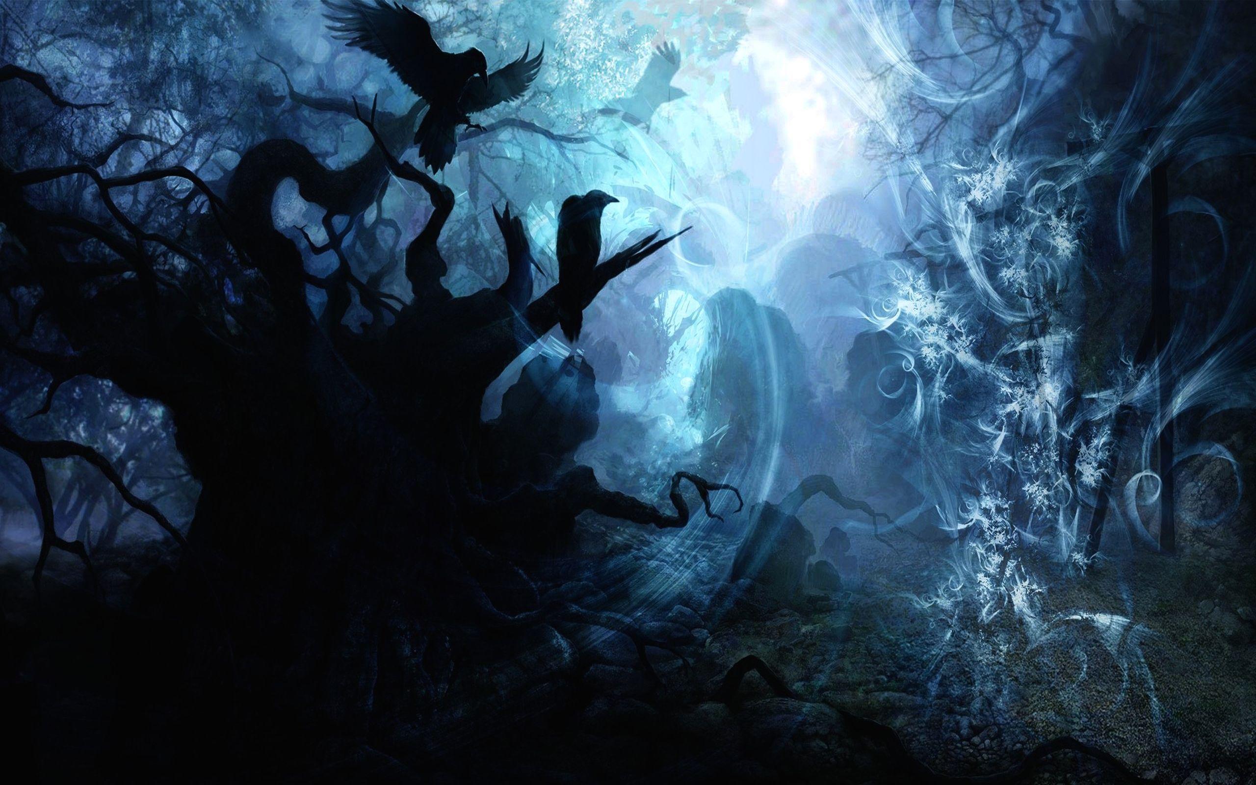 Anime Dark Forest Wallpapers Top Free Anime Dark Forest Backgrounds