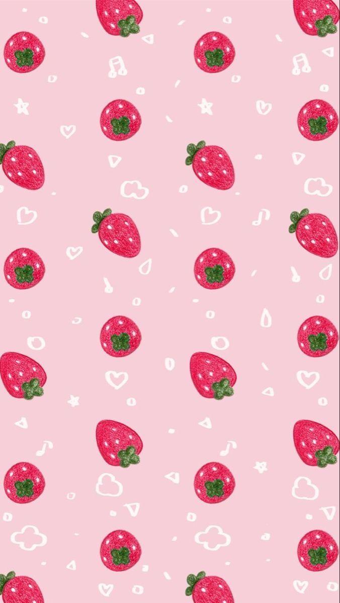 Pastel Strawberry Wallpapers Top Free Pastel Strawberry Backgrounds