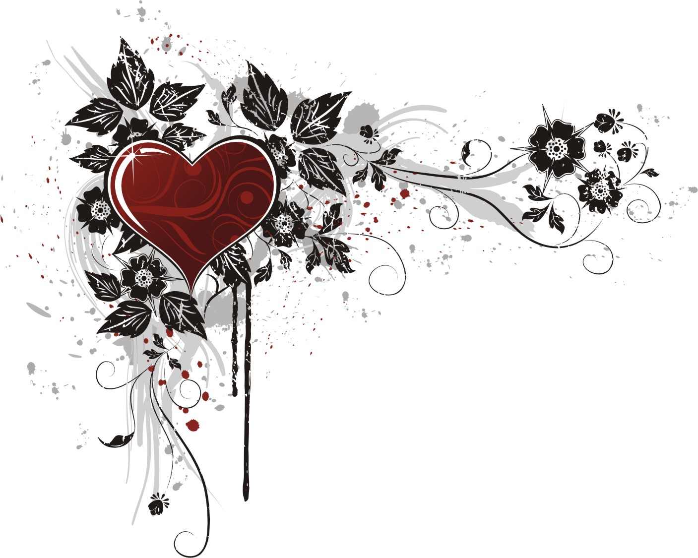 Heart Art Wallpapers Top Free Heart Art Backgrounds WallpaperAccess