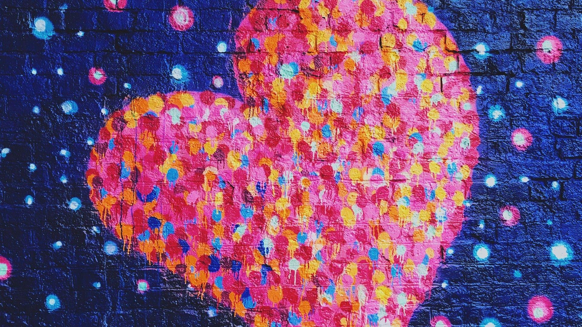 Heart Art Wallpapers Top Free Heart Art Backgrounds WallpaperAccess