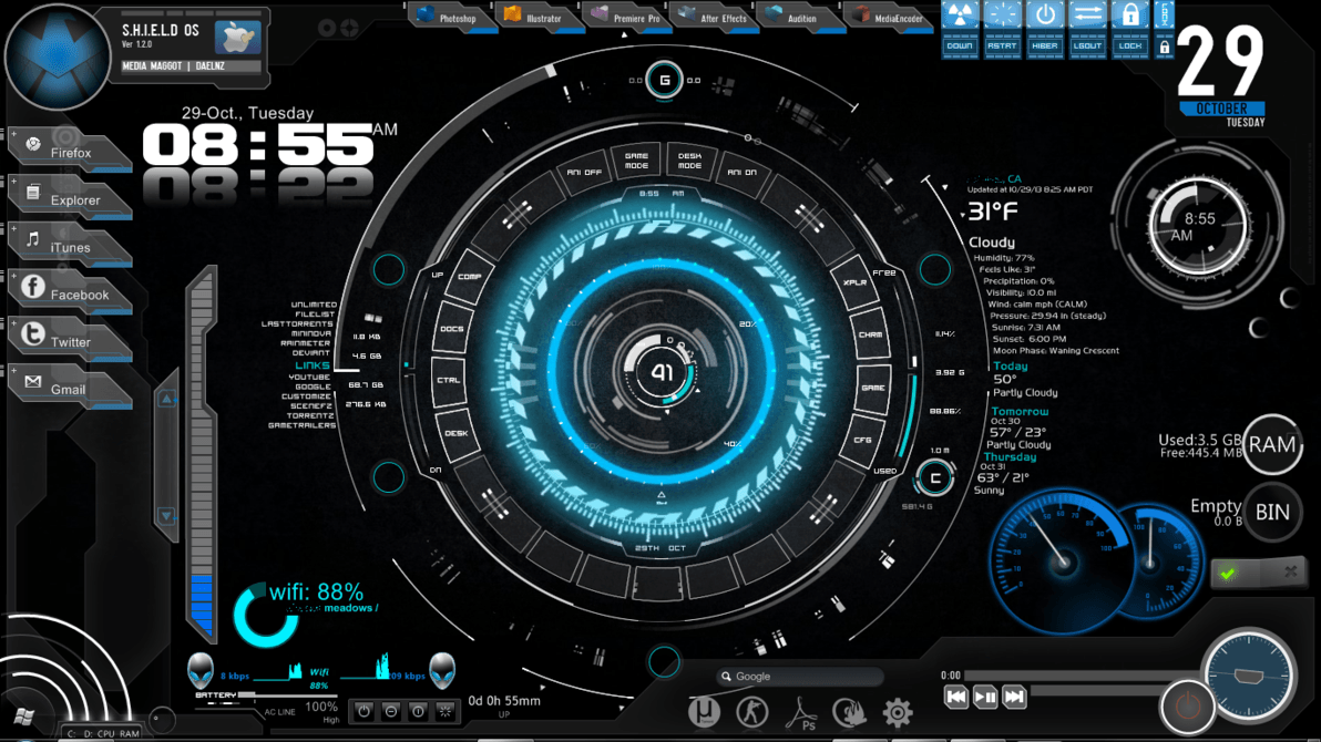 Iron Man Jarvis Desktop Wallpapers Top Free Iron Man Jarvis Desktop