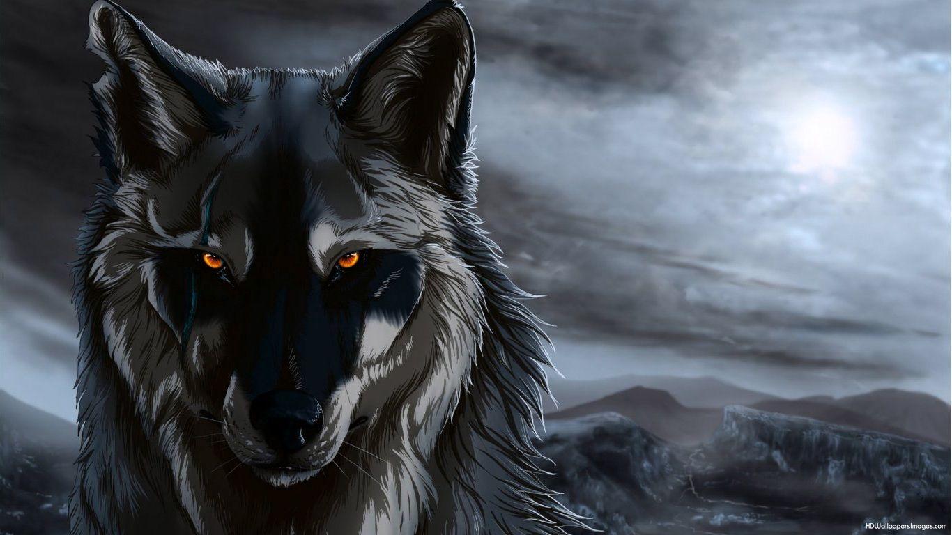 Black Anime Wolf Wallpapers Top Free Black Anime Wolf Backgrounds