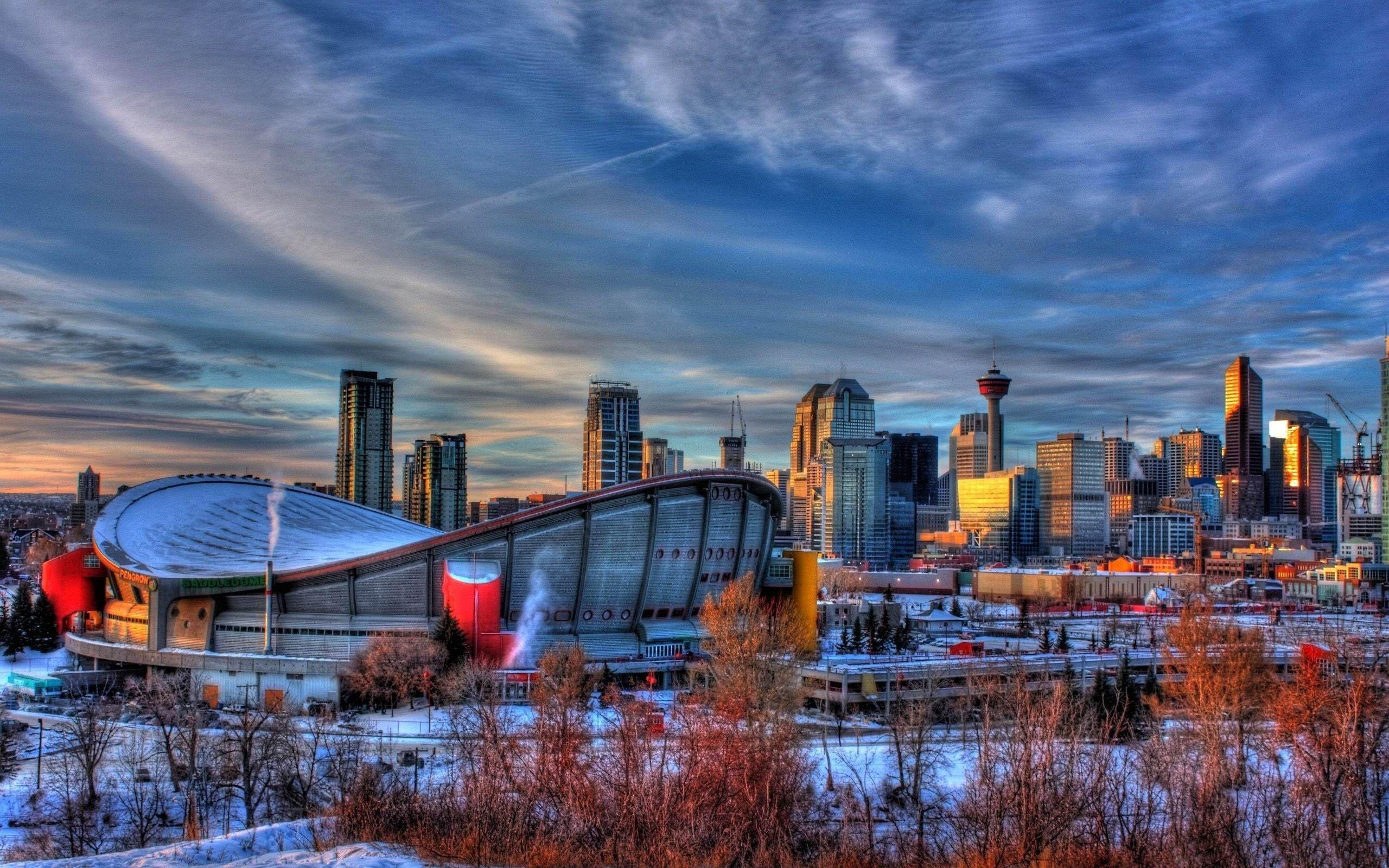 Calgary Skyline Wallpapers Top Free Calgary Skyline Backgrounds WallpaperAccess