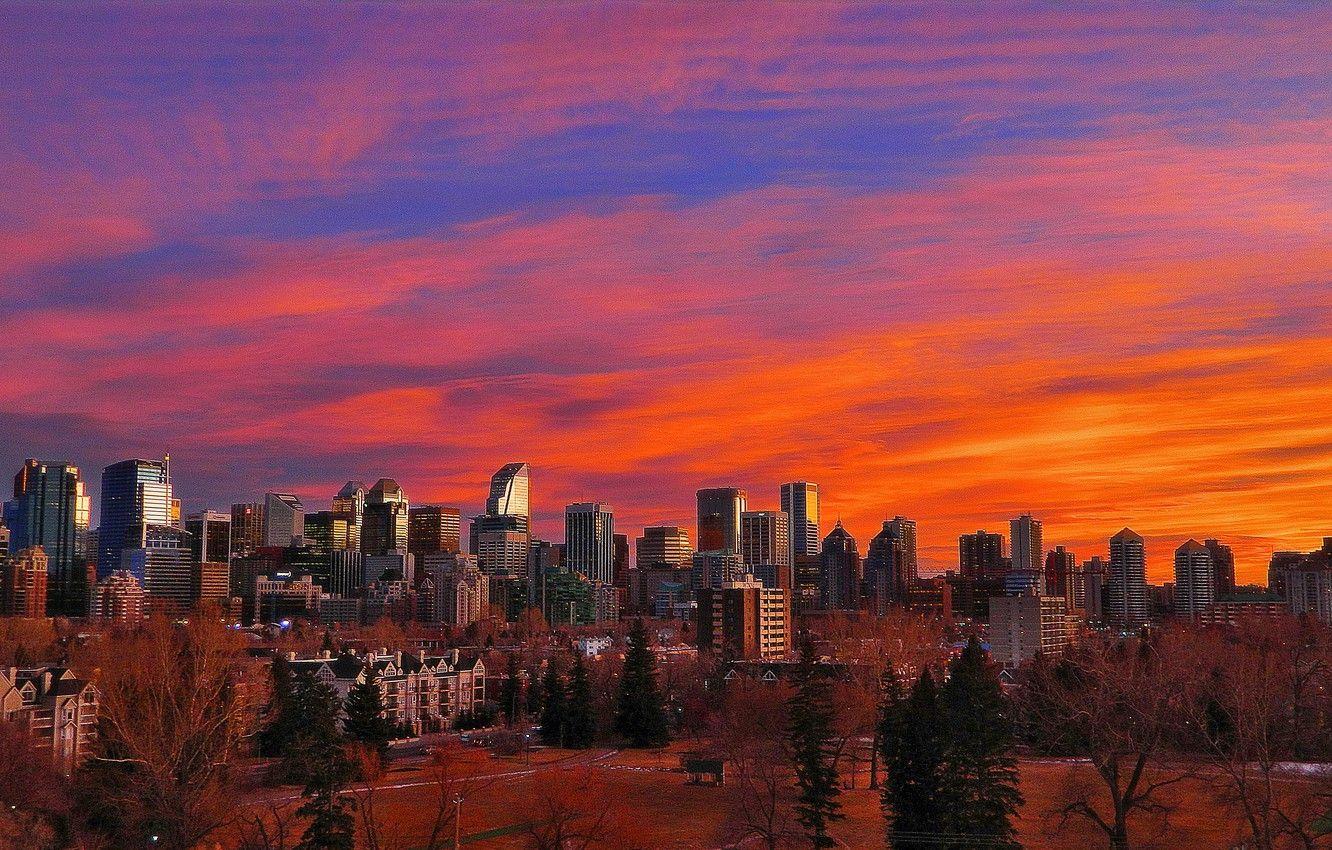 Calgary Skyline Wallpapers Top Free Calgary Skyline Backgrounds WallpaperAccess
