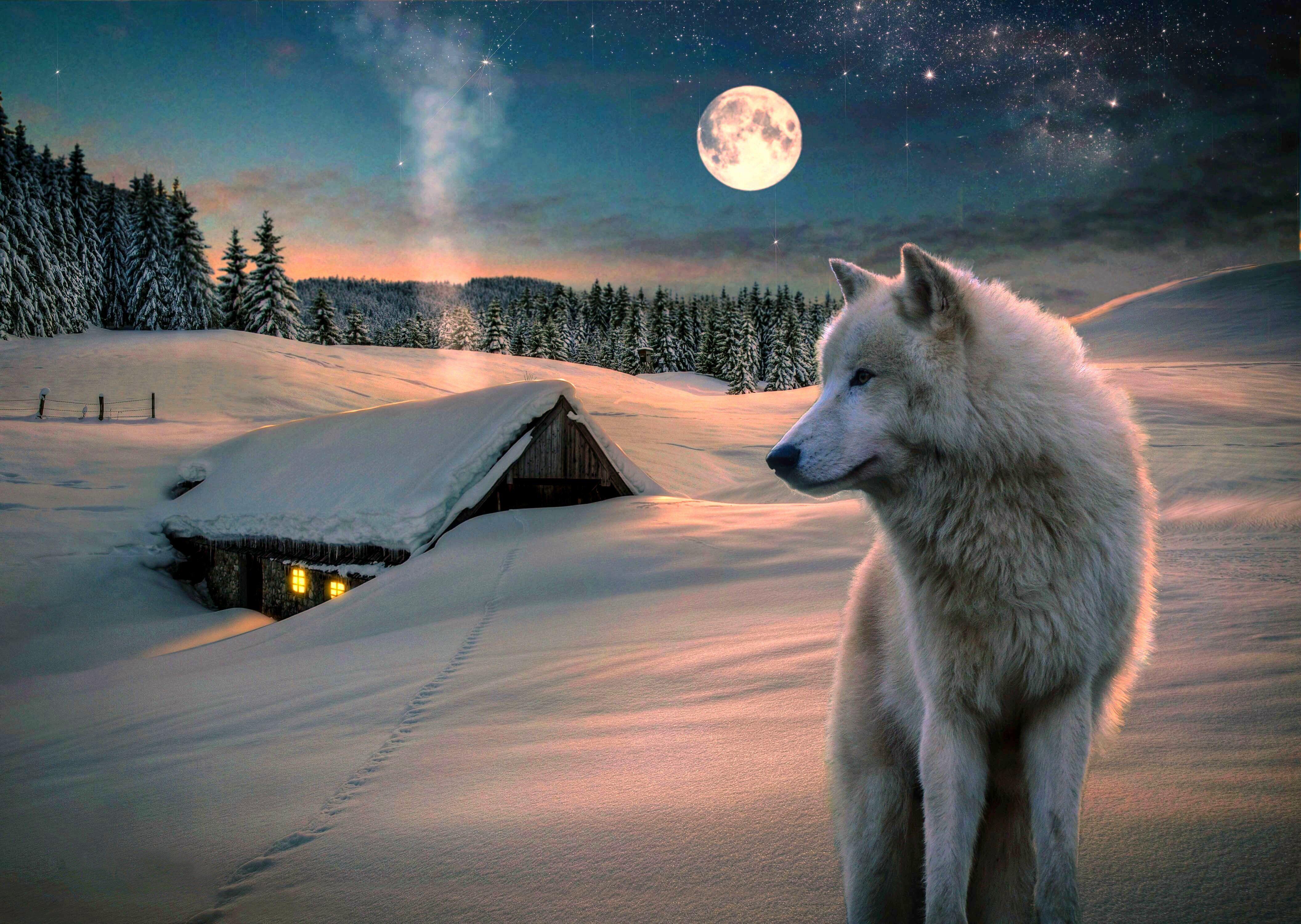 Nature Wolf Wallpapers Top Free Nature Wolf Backgrounds WallpaperAccess