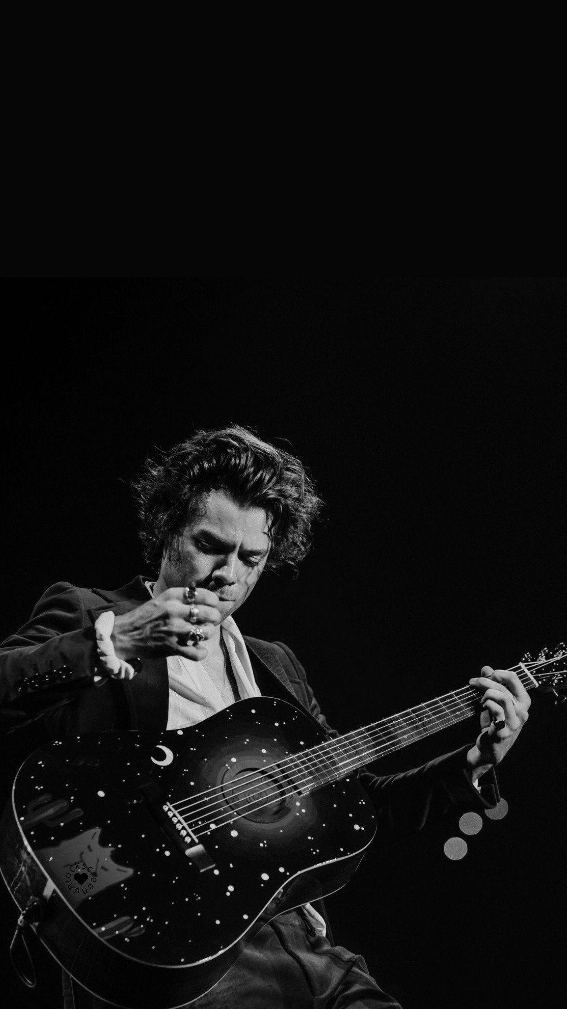 Harry Styles Black and White Wallpapers Top Free Harry Styles Black