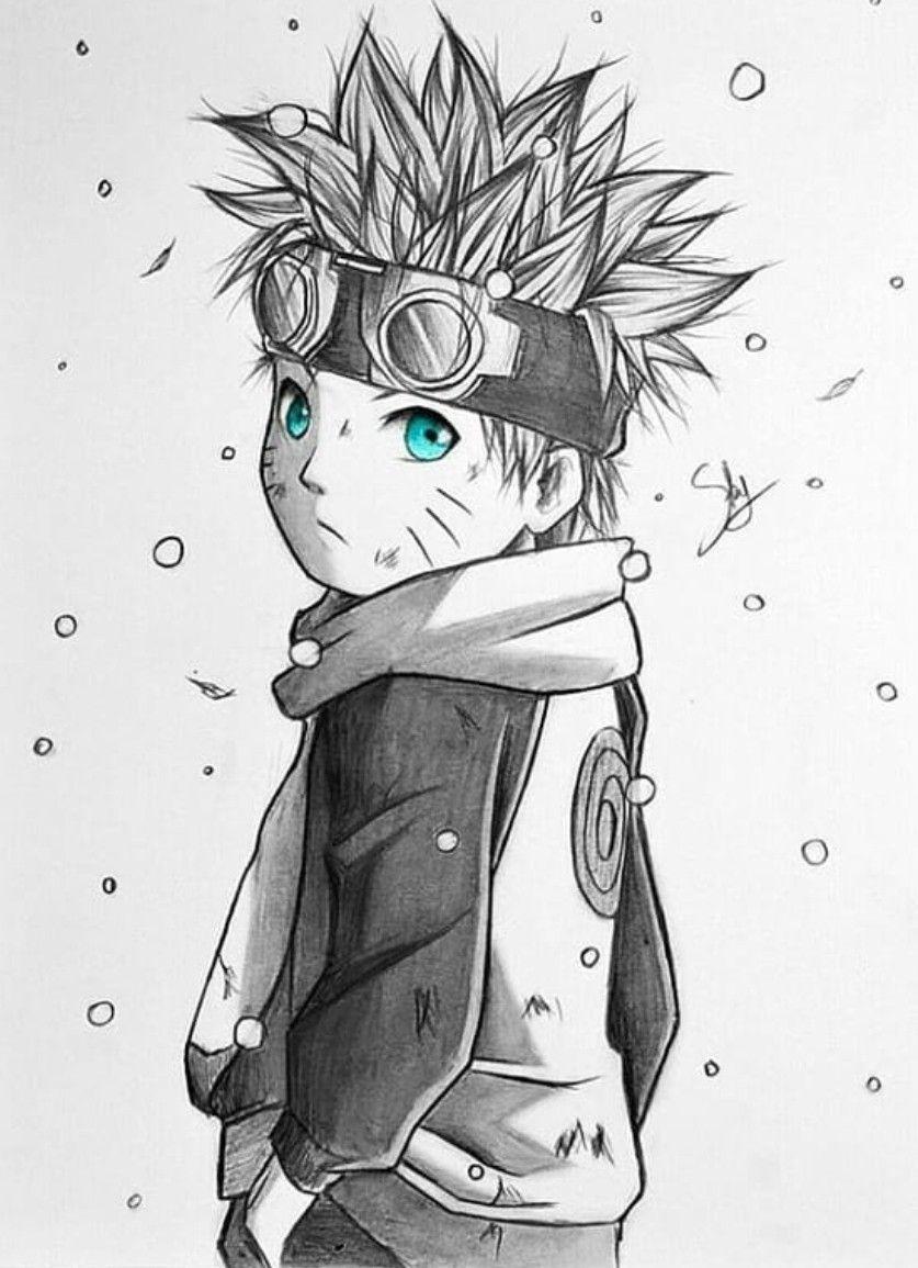 Naruto Drawings Black And White Goimages Mega