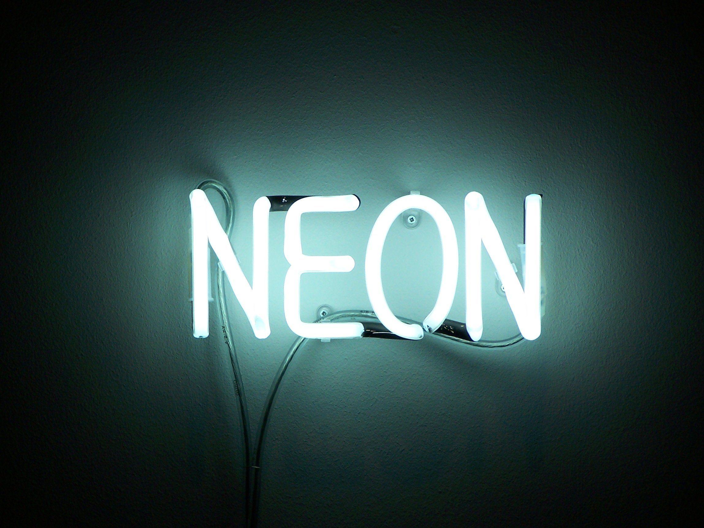 Neon Text Wallpapers Top Free Neon Text Backgrounds WallpaperAccess