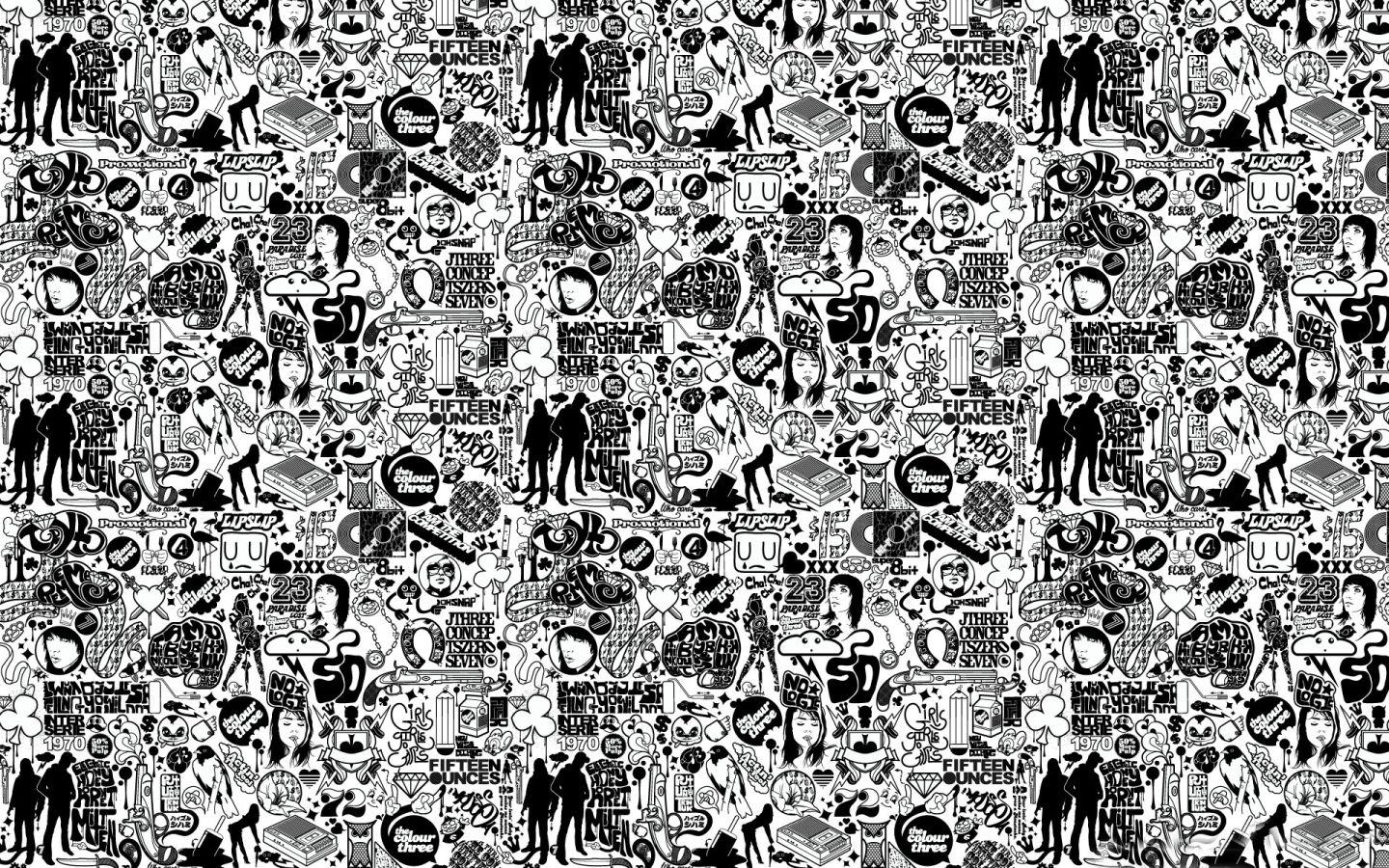 Black and White Cartoon Wallpapers Top Free Black and White Cartoon
