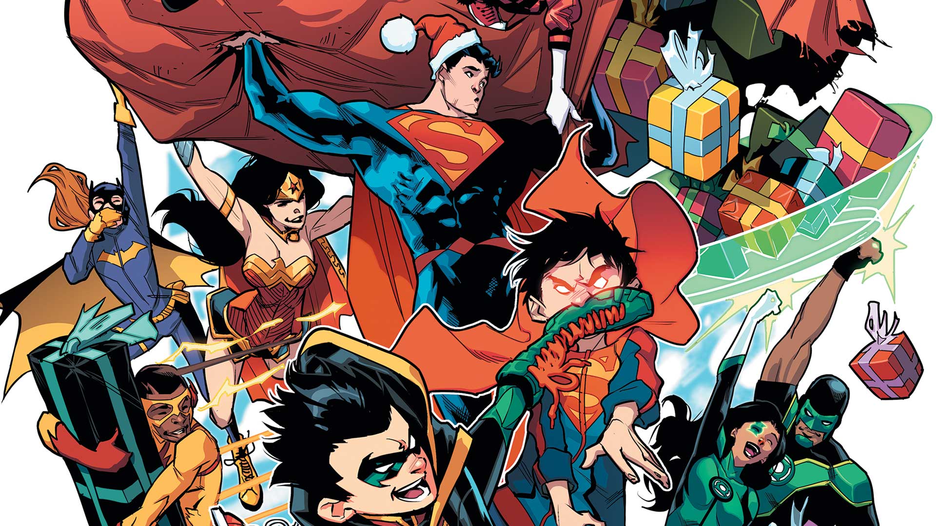 DC Comics Christmas Wallpapers Top Free DC Comics Christmas Backgrounds WallpaperAccess