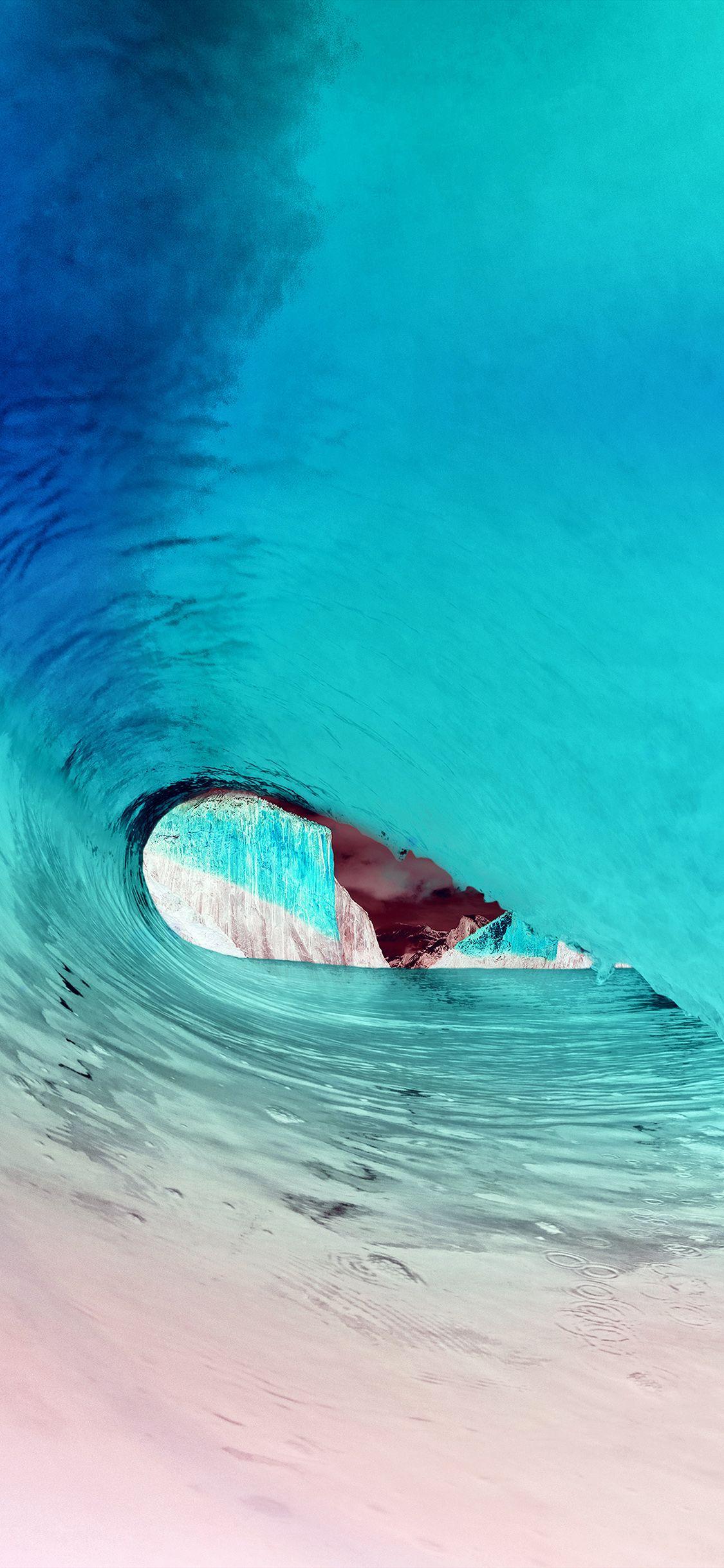 Blue Waves iPhone Wallpapers Top Free Blue Waves iPhone Backgrounds